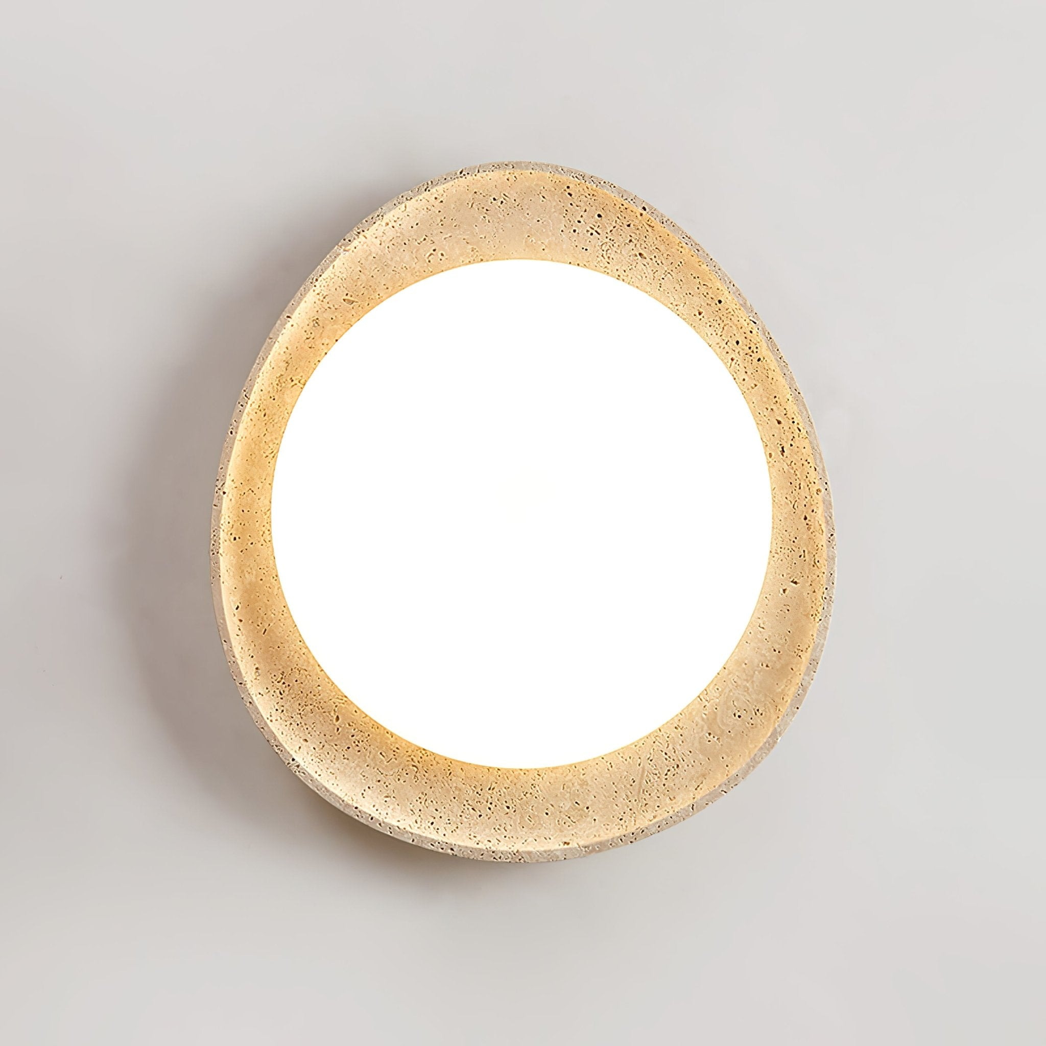 Cunorarae Organic Travertine Ceiling Light - Neutralighting