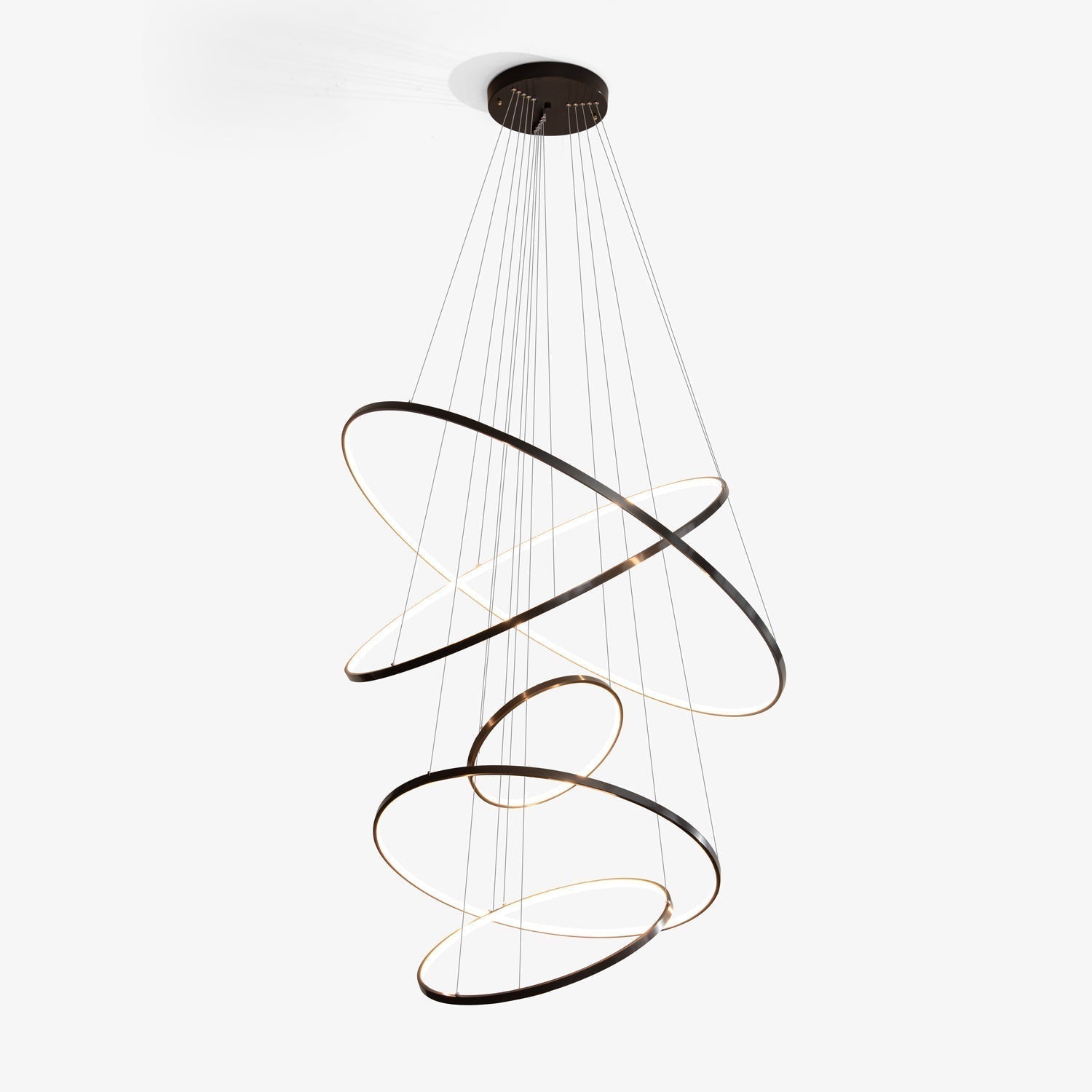 Orrery Rings Chandelier - Blowlighting