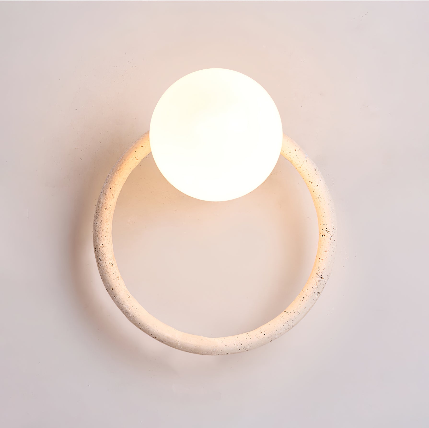 Idoryra Applique Murale Moderne en Travertin - Neutralighting