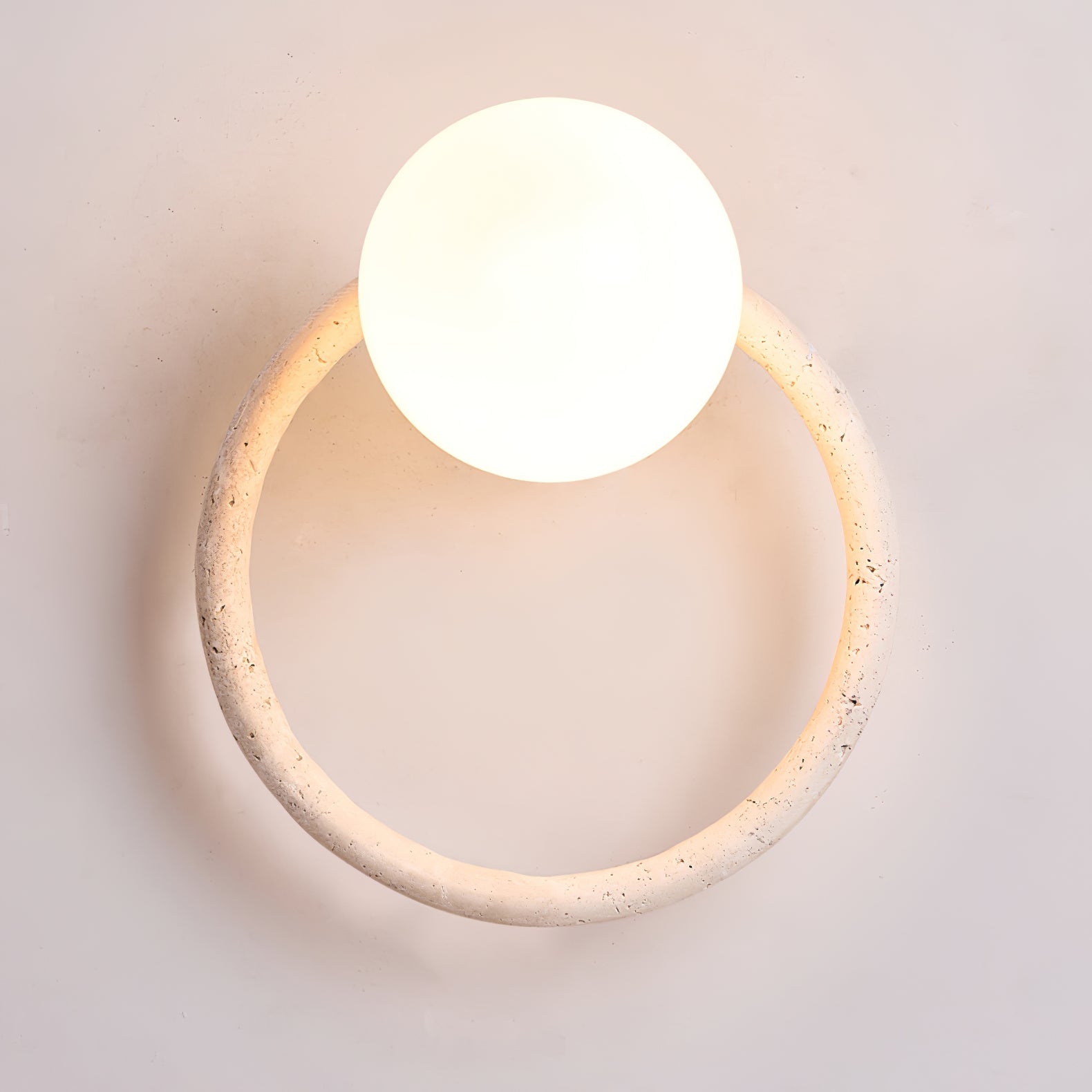 Idoryra Applique Murale Moderne en Travertin - Neutralighting