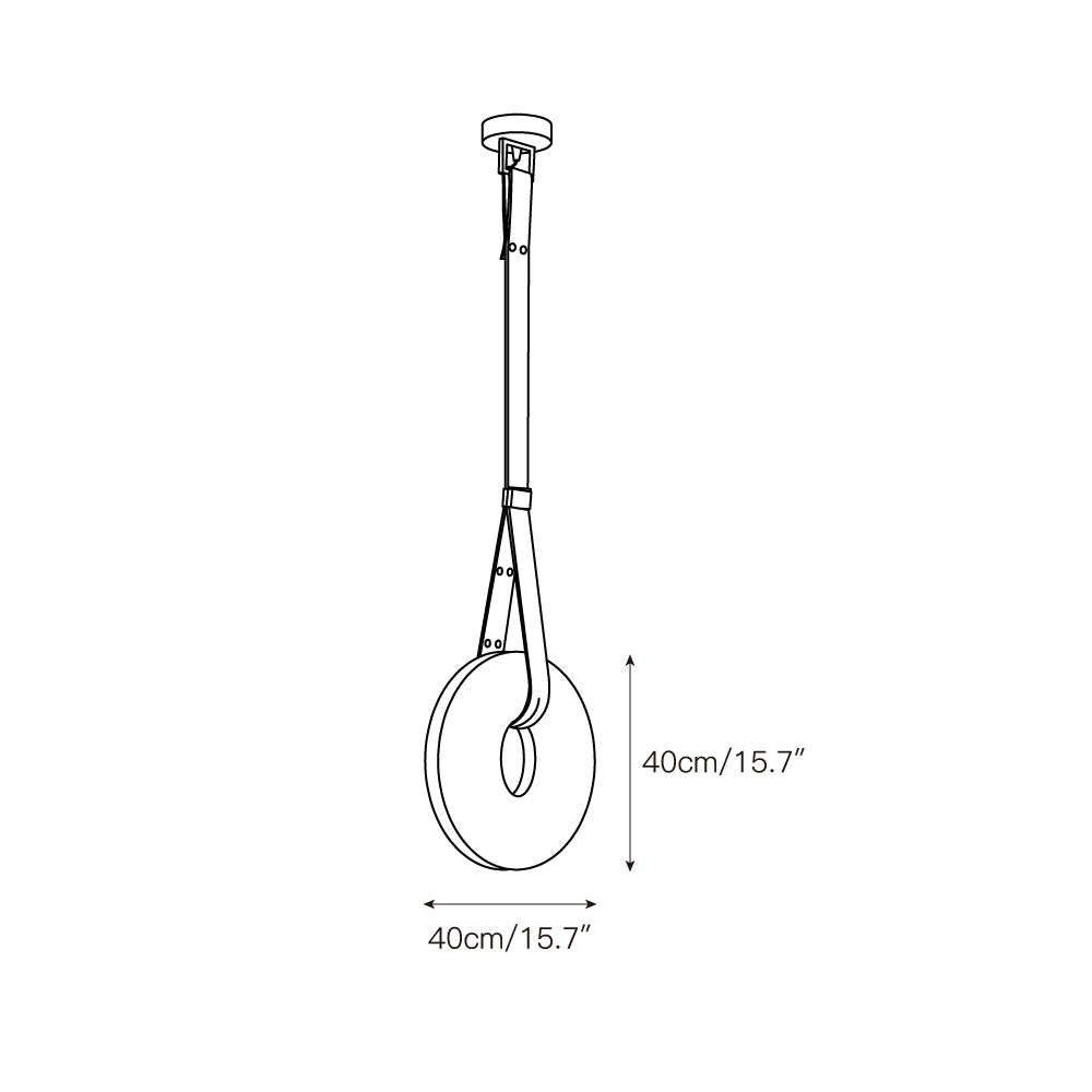 Aurtala Suspension Albâtre Art Nordique Premium - Neutralighting