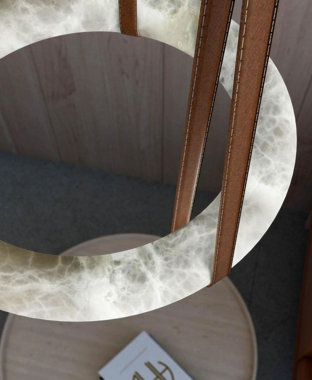 Mydorira Lustre Laiton Albâtre Élégance Premium - Neutralighting