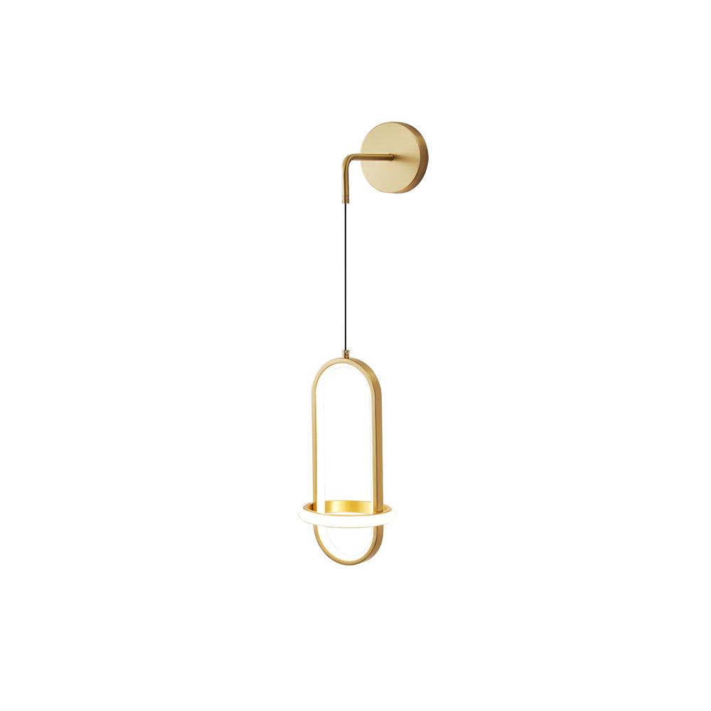 Vivianne Lampe Murale Ovale Moderne Minimaliste - Neutralighting