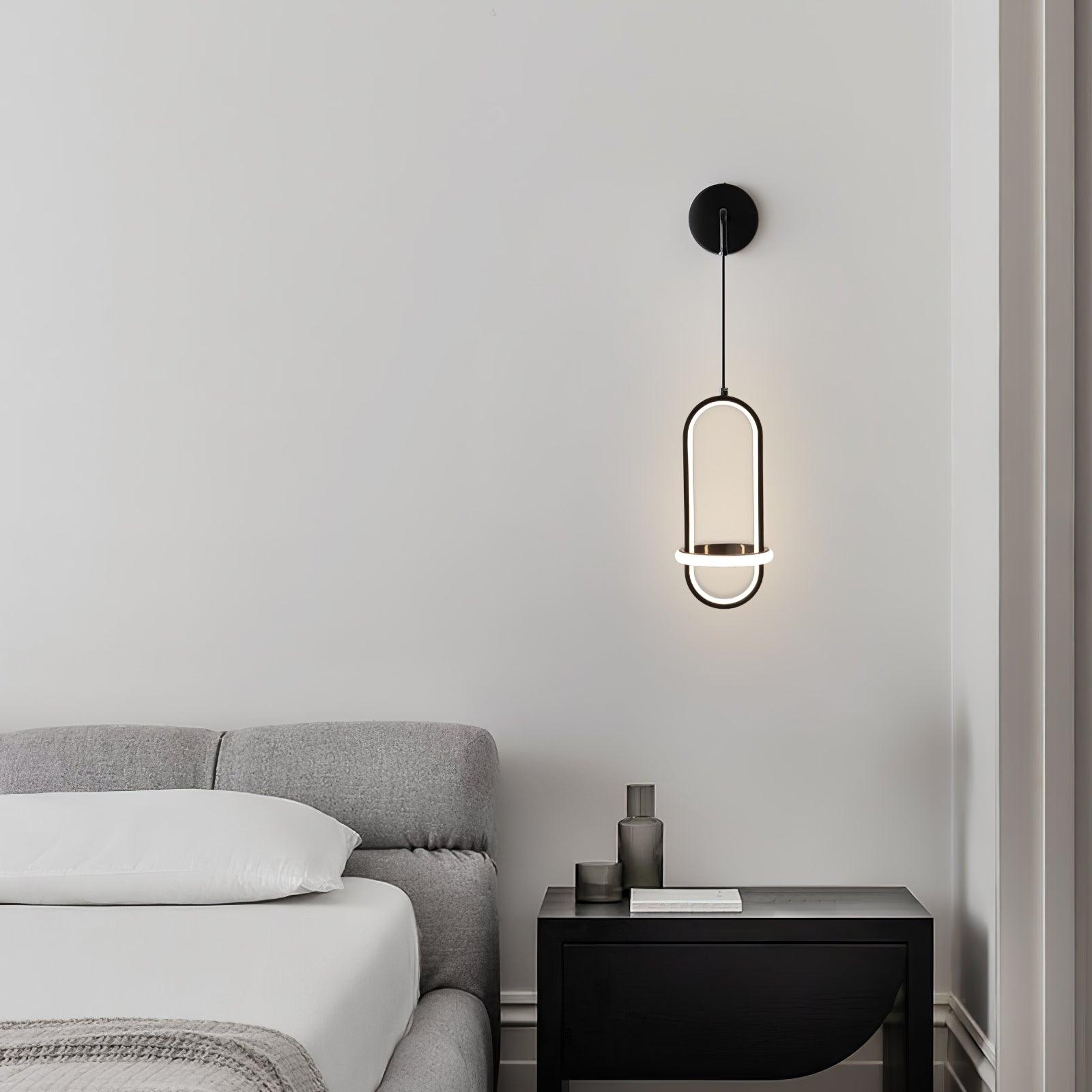 Vivianne Lampe Murale Ovale Moderne Minimaliste - Neutralighting