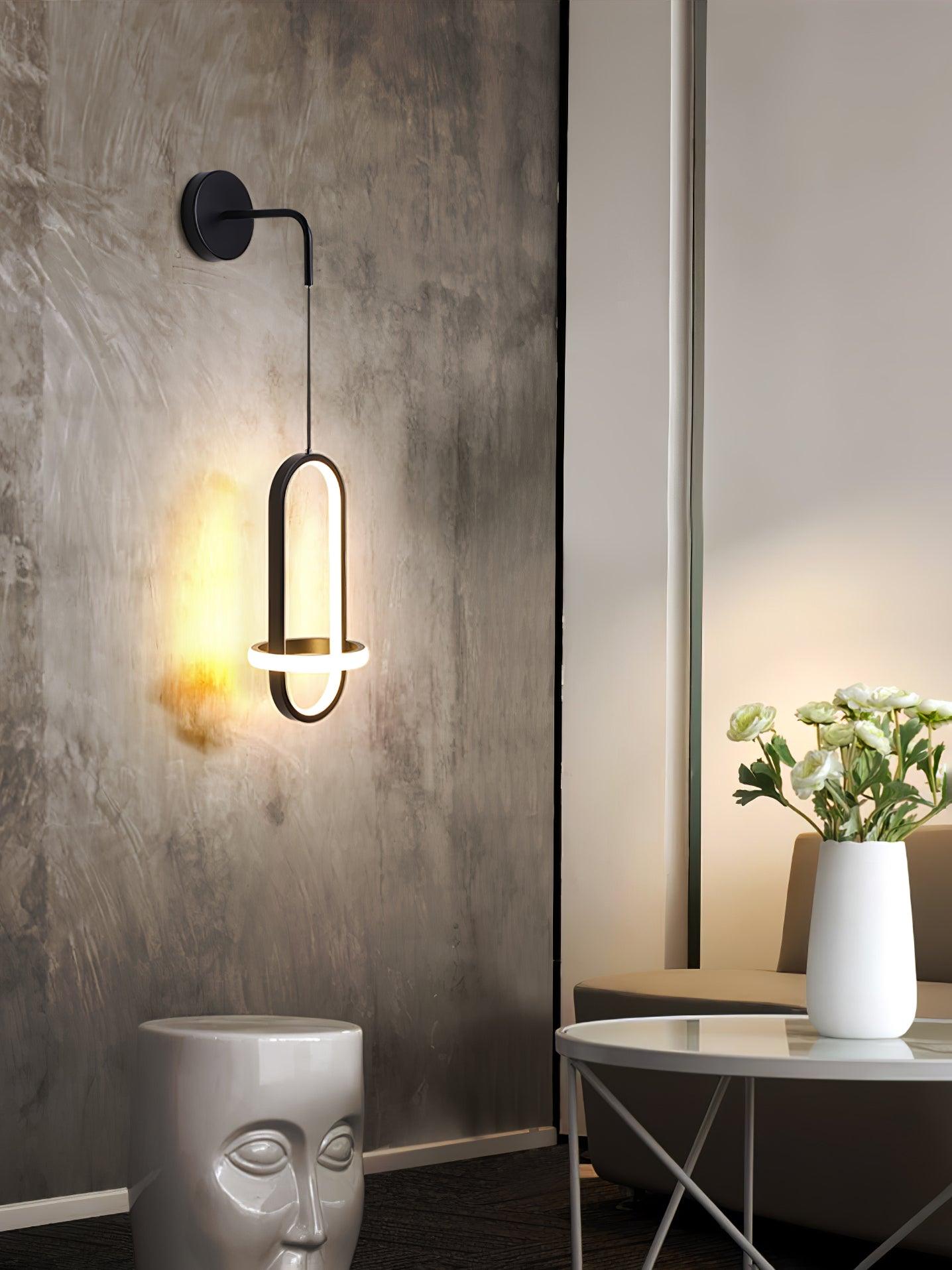 Vivianne Lampe Murale Ovale Moderne Minimaliste - Neutralighting