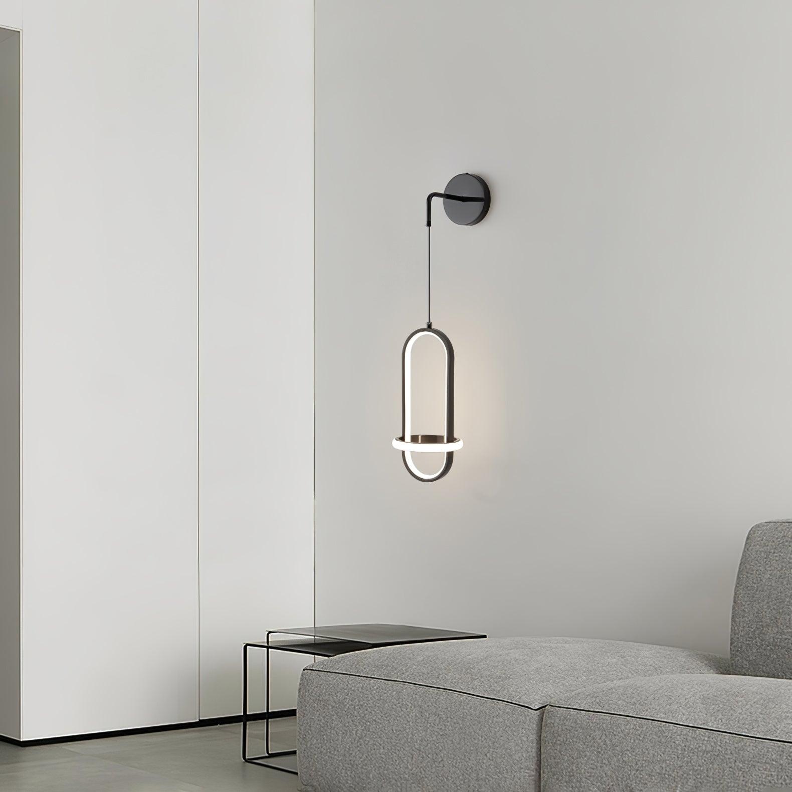 Vivianne Lampe Murale Ovale Moderne Minimaliste - Neutralighting