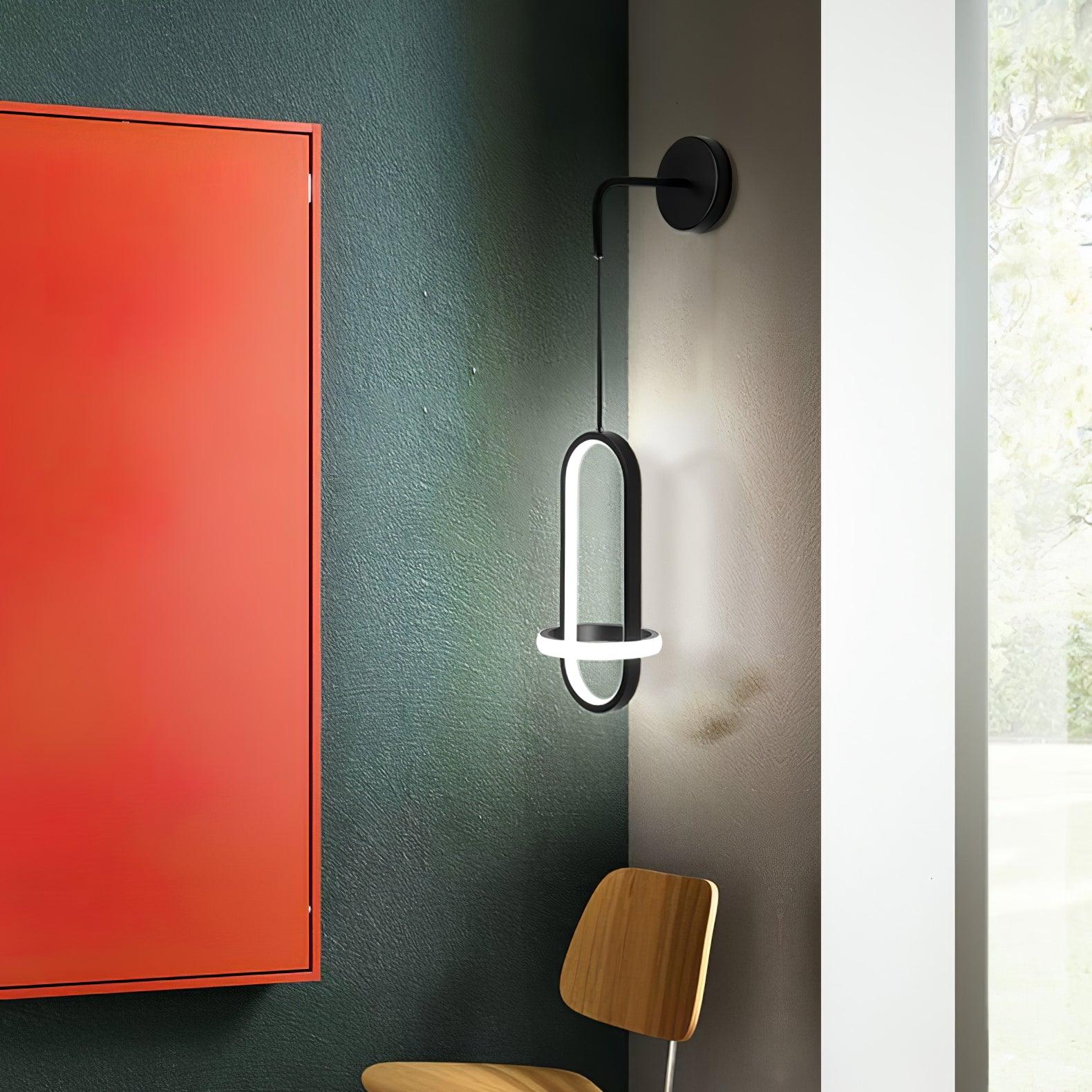 Vivianne Lampe Murale Ovale Moderne Minimaliste - Neutralighting