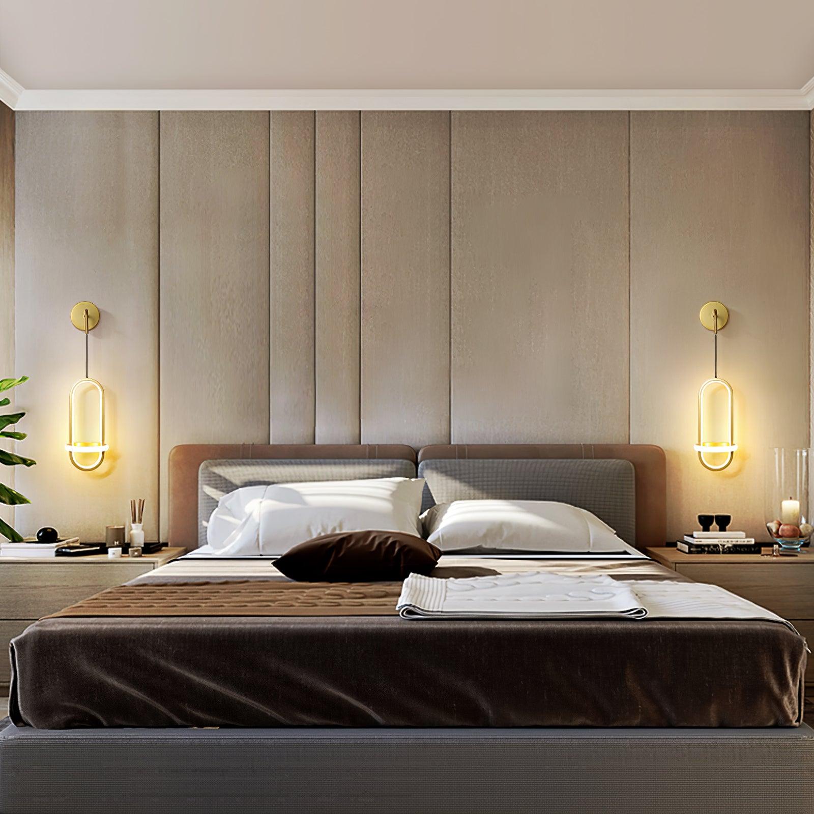 Vivianne Lampe Murale Ovale Moderne Minimaliste - Neutralighting