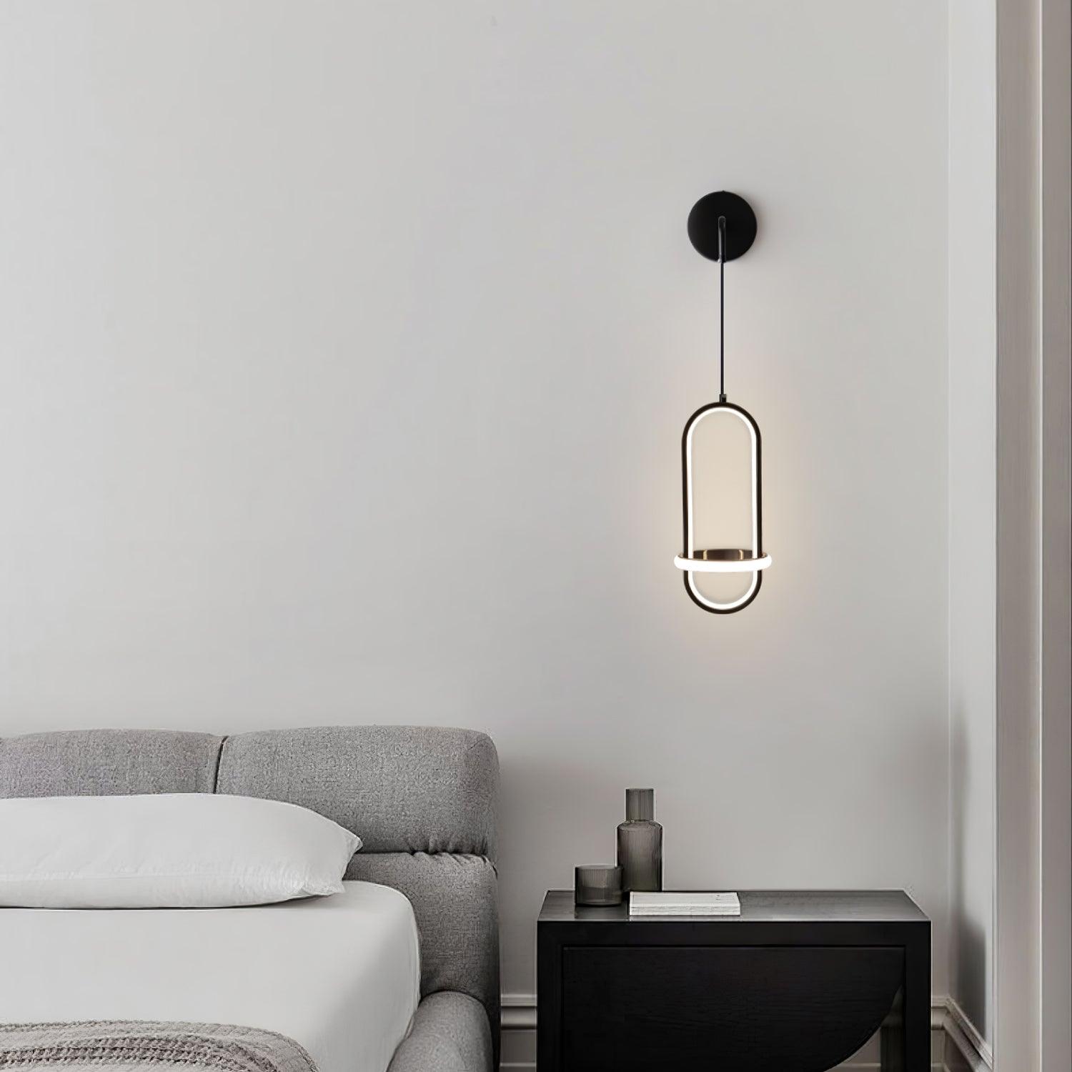 Vivianne Lampe Murale Ovale Moderne Minimaliste - Neutralighting