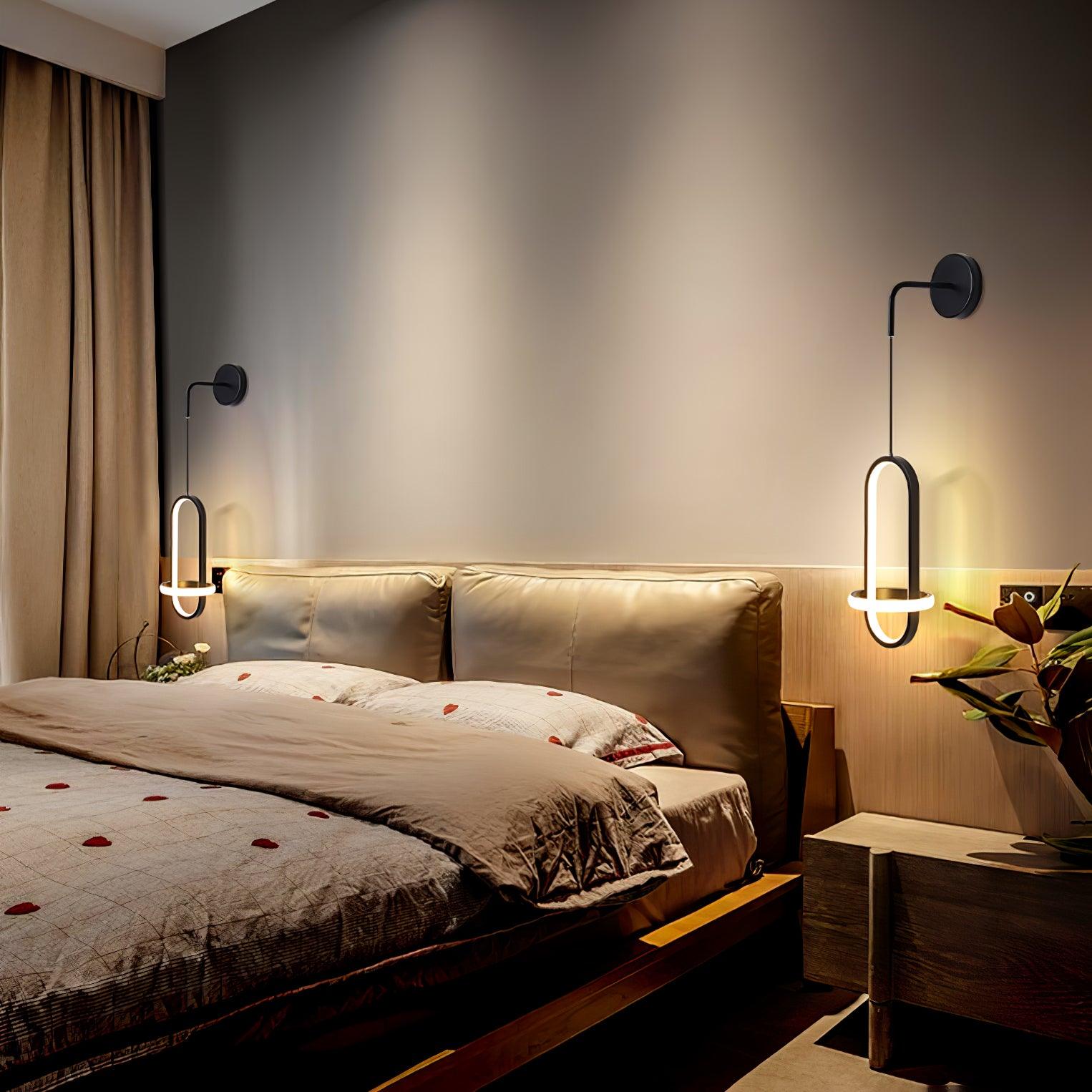 Vivianne Lampe Murale Ovale Moderne Minimaliste - Neutralighting