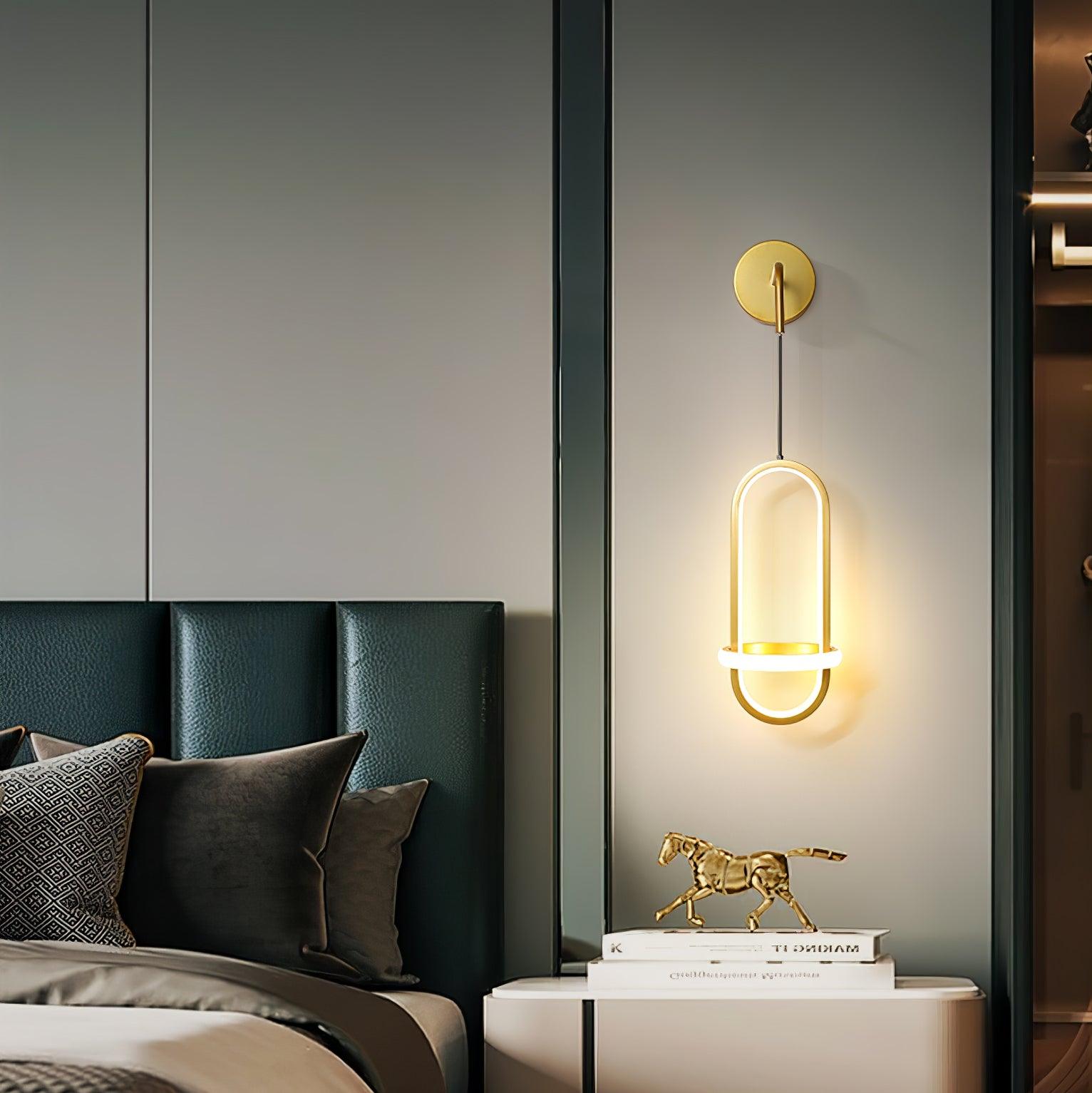 Vivianne Lampe Murale Ovale Moderne Minimaliste - Neutralighting