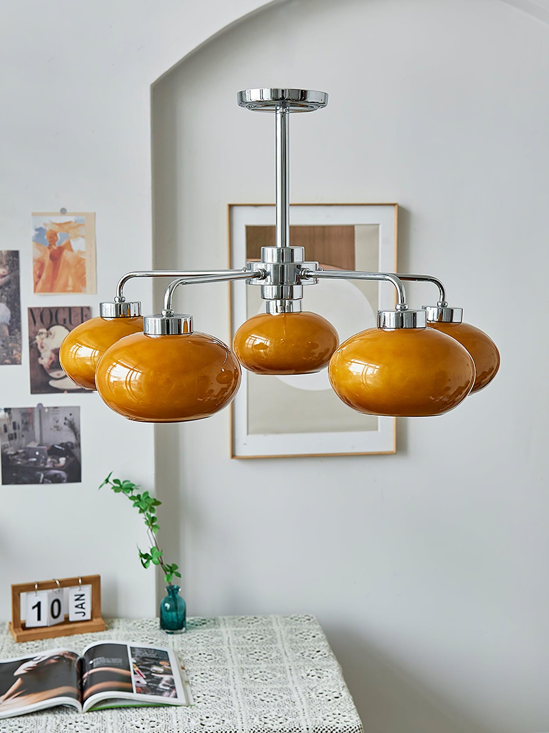 Lustra Lustre Géométrique en Verre - Neutralighting