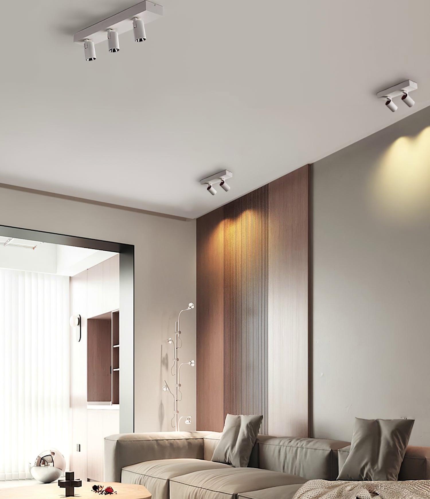 Solara Plafonnier POG Double Spots Linéaires Orientables - Neutralighting
