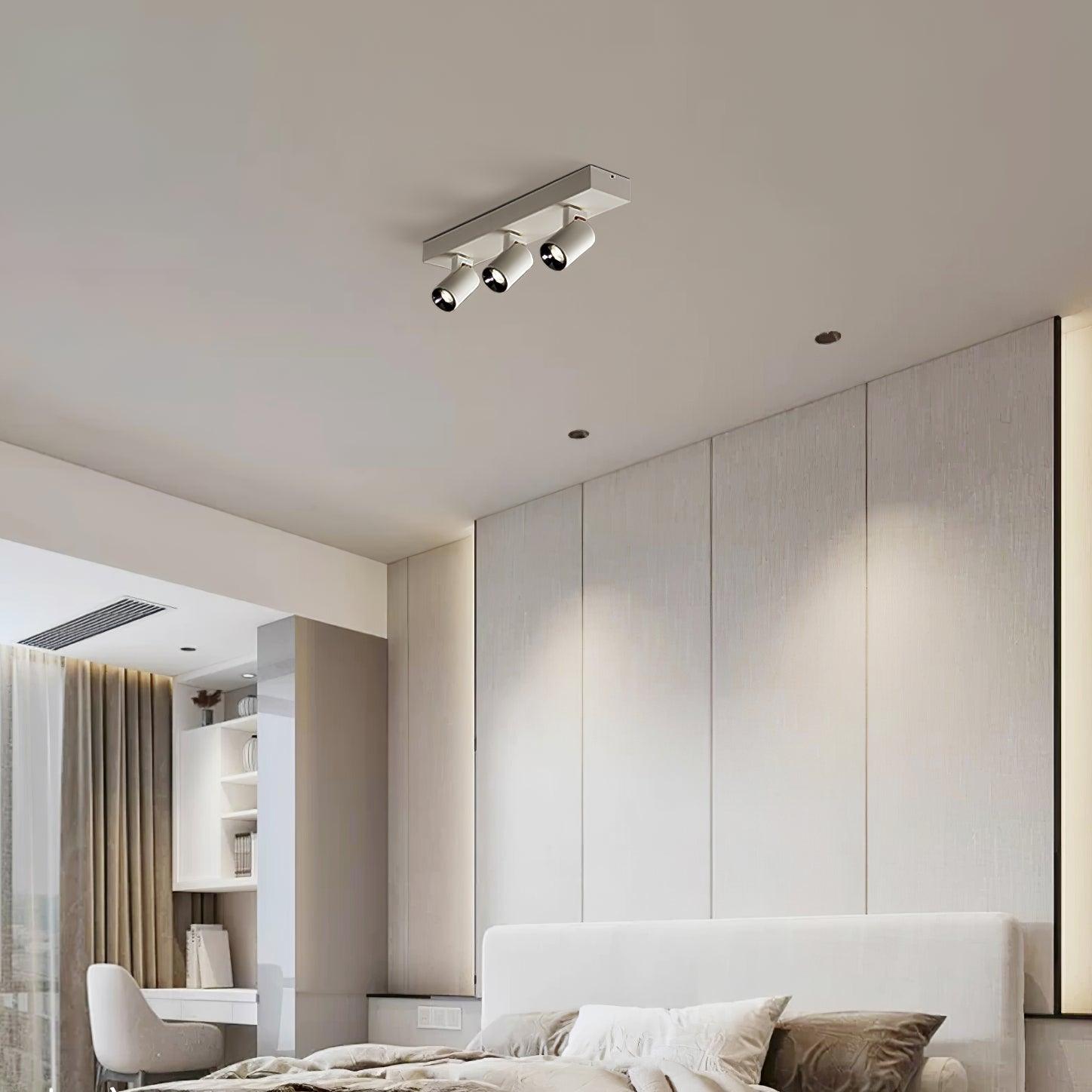 Solara Plafonnier POG Double Spots Linéaires Orientables - Neutralighting