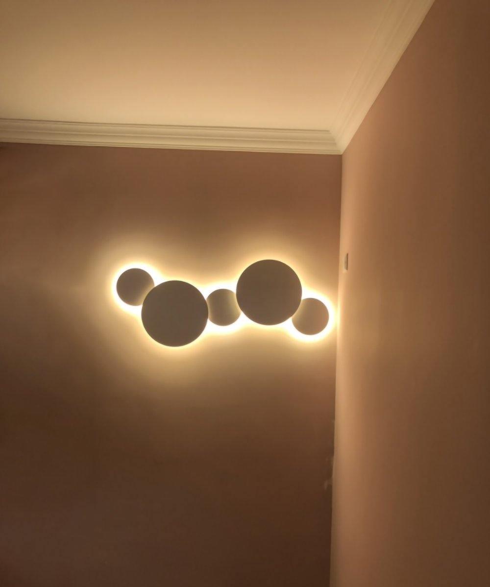 Megan Applique murale à disque géométrique - Neutralighting