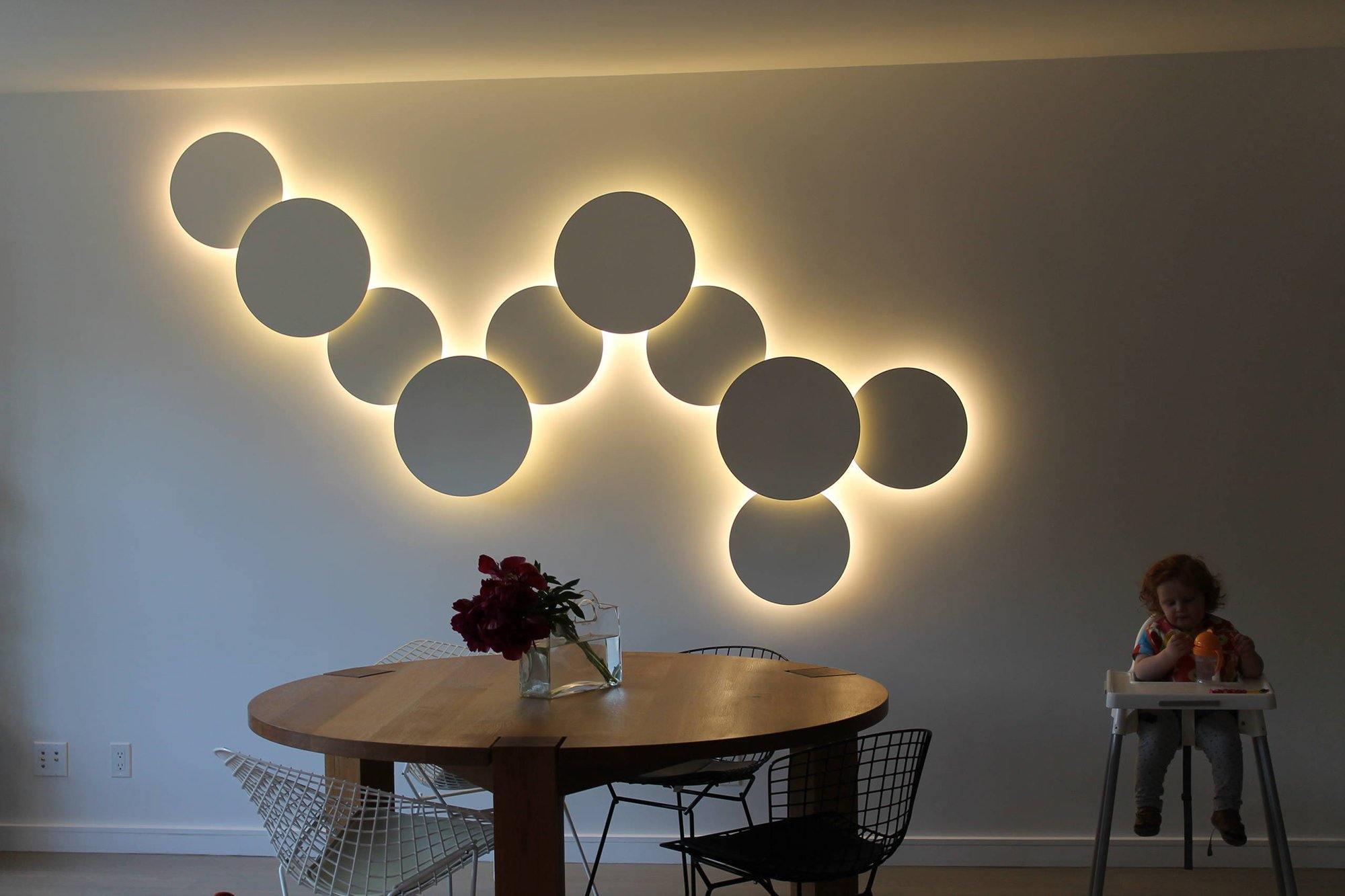 Megan Applique murale à disque géométrique - Neutralighting