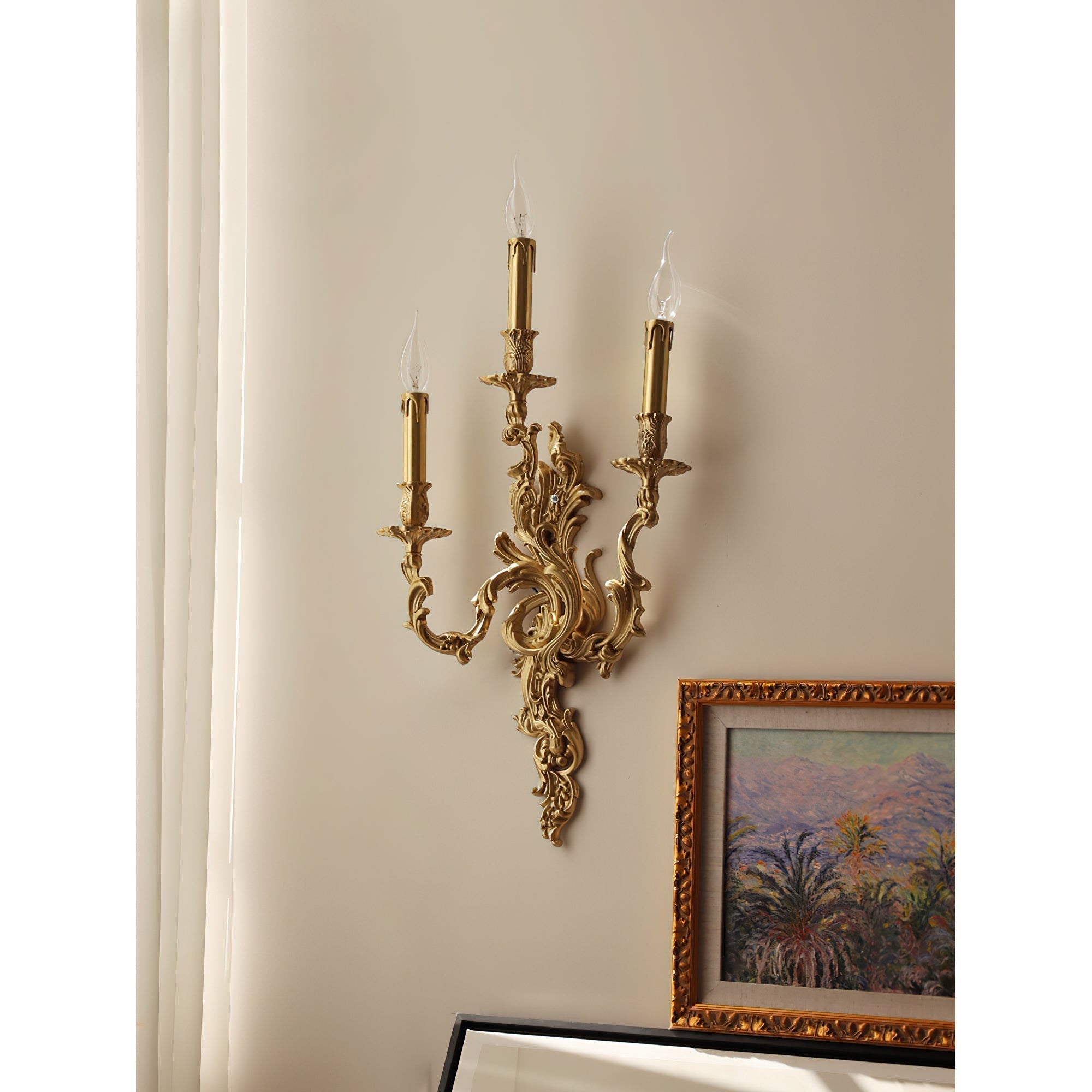 Veraee Applique Murale Métal Art Nordique Vintage - Neutralighting