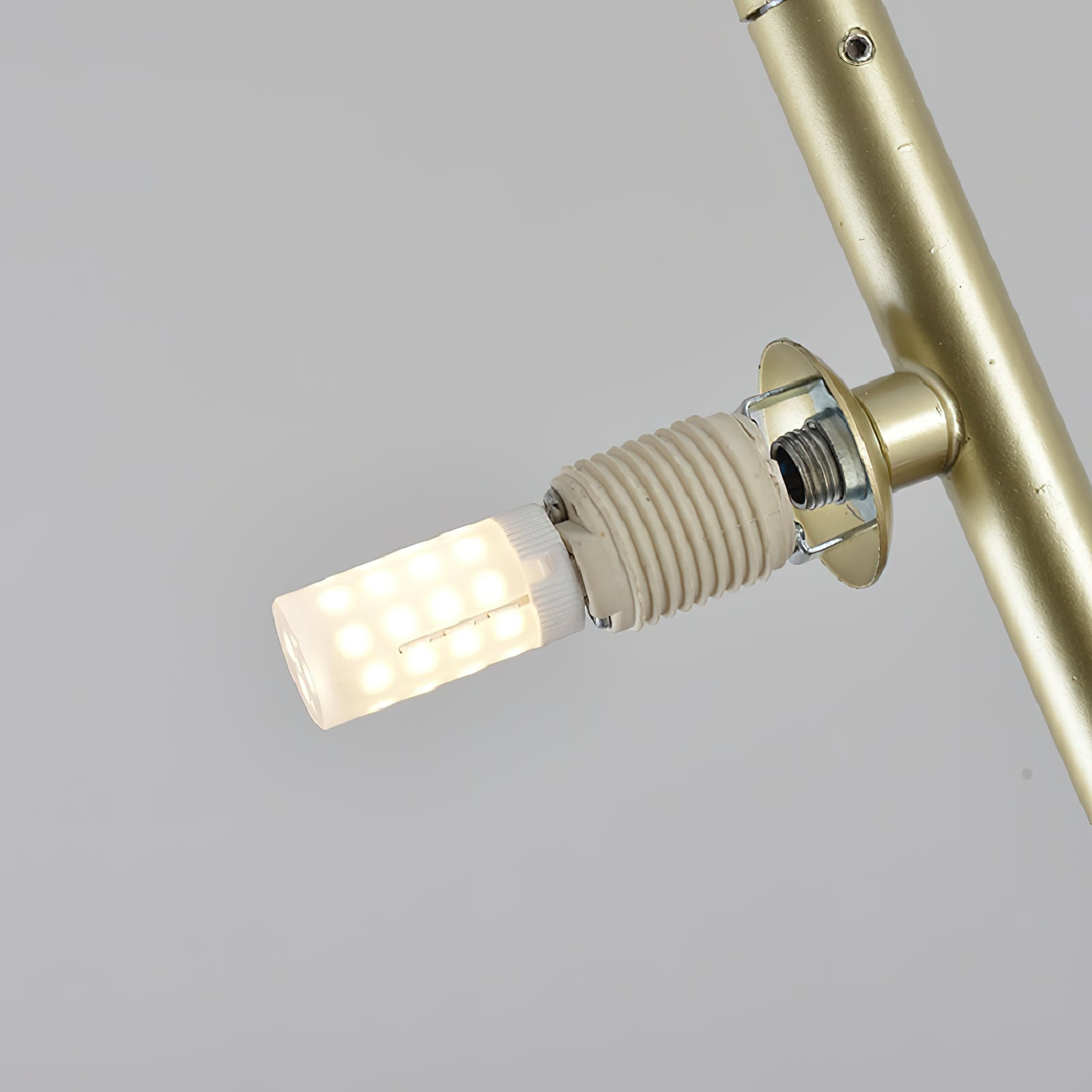 Aurvaryra Modern Minimalist Brass Glass Chandelier - Lamp Copper