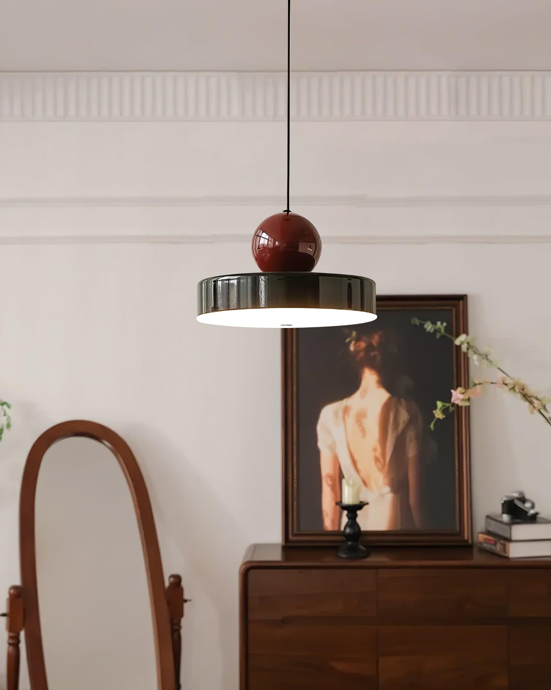 Suspension Corps Sphère Ombre Moderne Rétro Accent - Neutralighting
