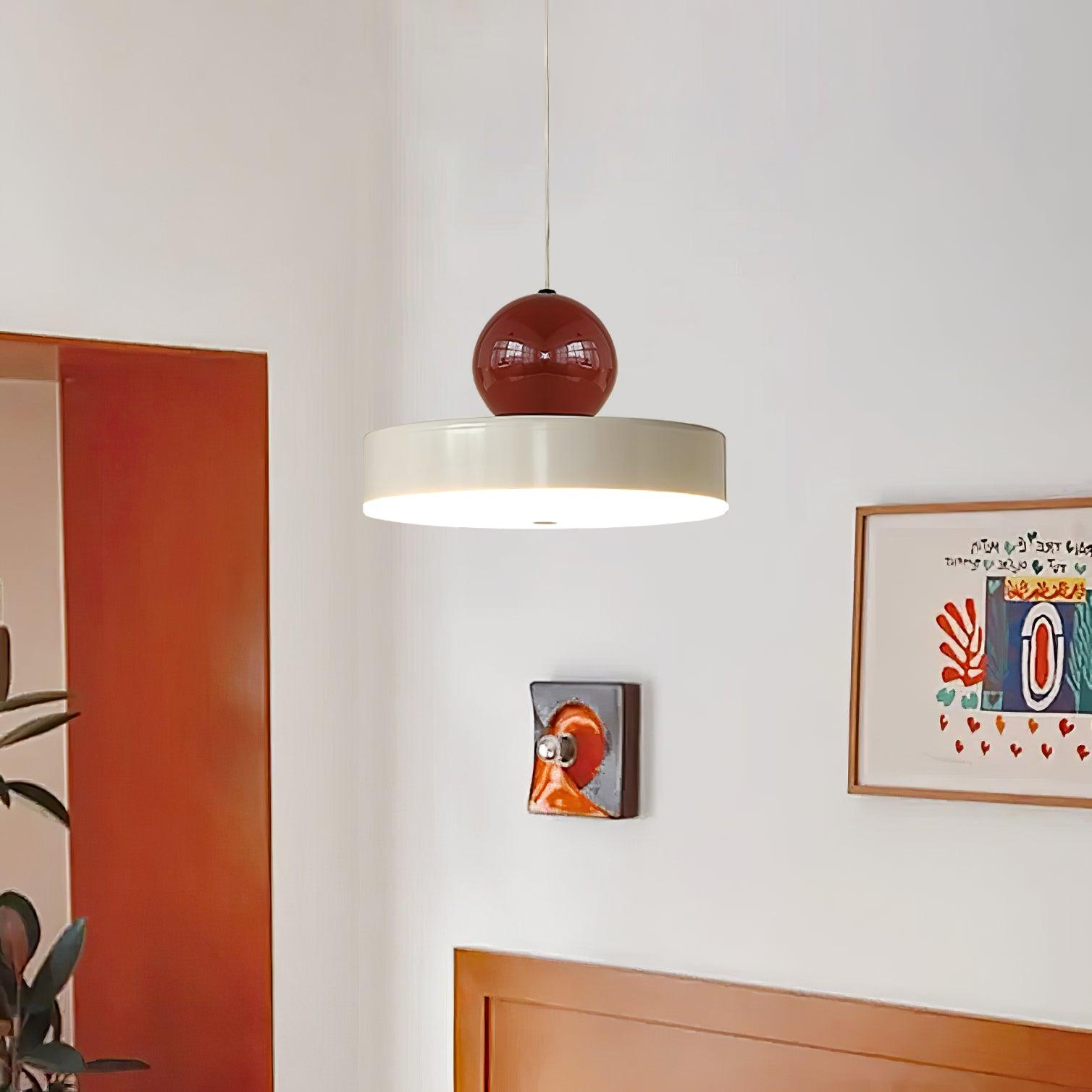 Suspension Corps Sphère Ombre Moderne Rétro Accent - Neutralighting