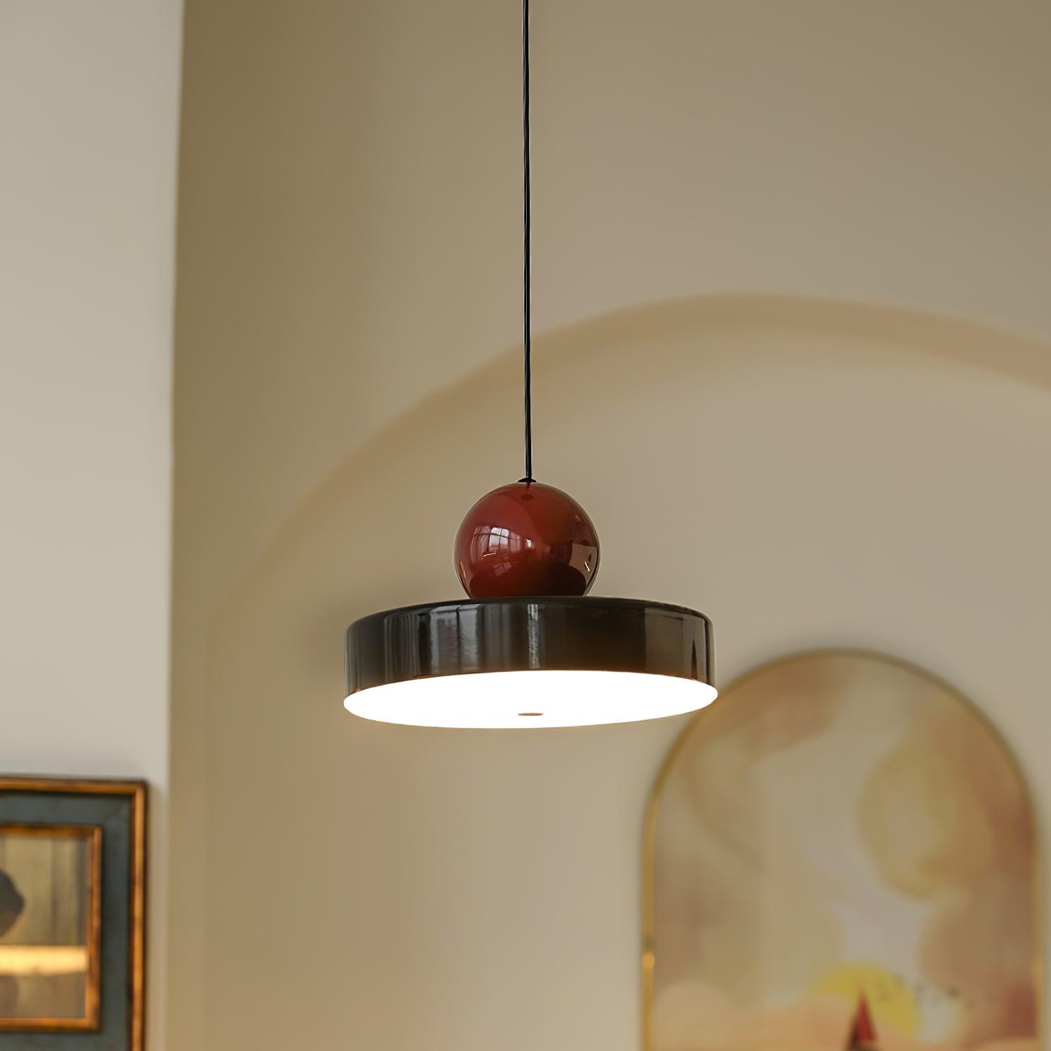 Suspension Corps Sphère Ombre Moderne Rétro Accent - Neutralighting