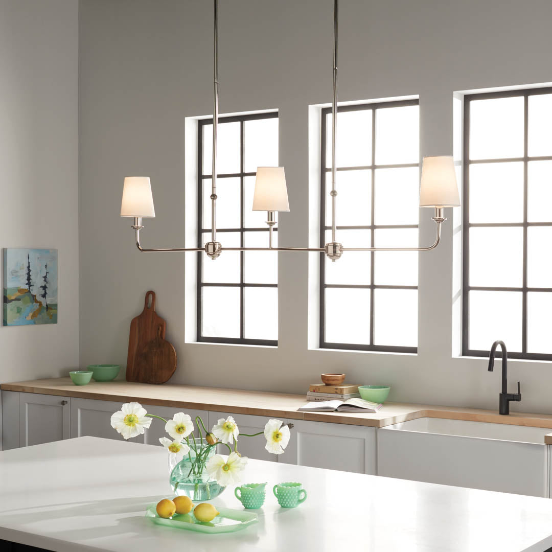 Mymareth Lustre Métal Linéaire Minimaliste Moderne - Neutralighting