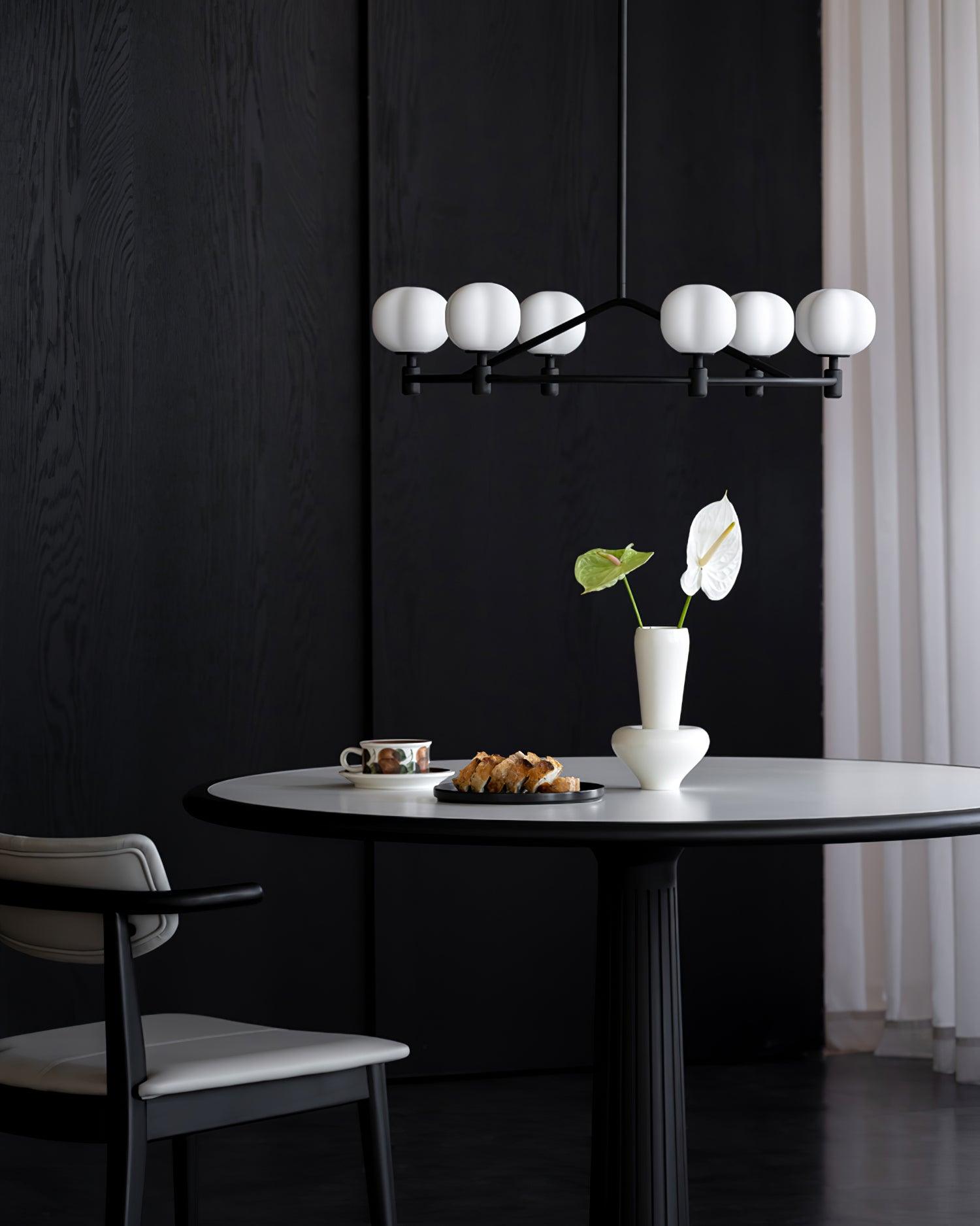 Pallina Lustre Globe Dépoli Anneau - Neutralighting
