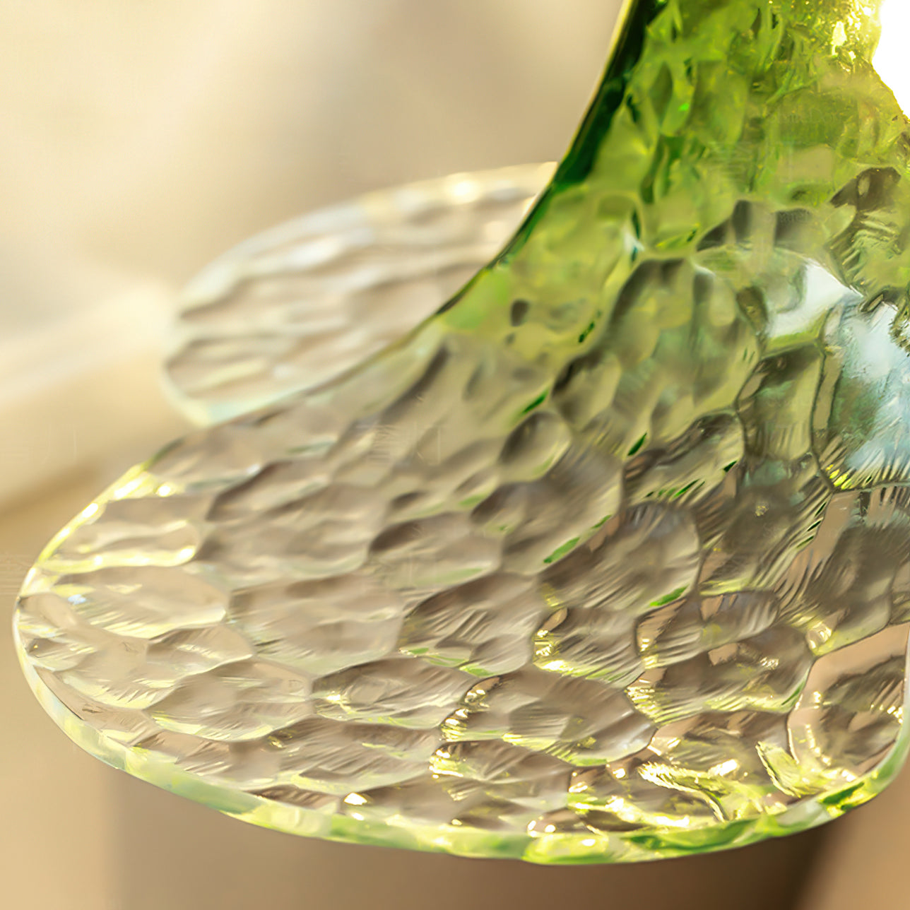 Panya Lampe Pendante en Verre Soufflé à la Main Pétale Organique - Neutralighting
