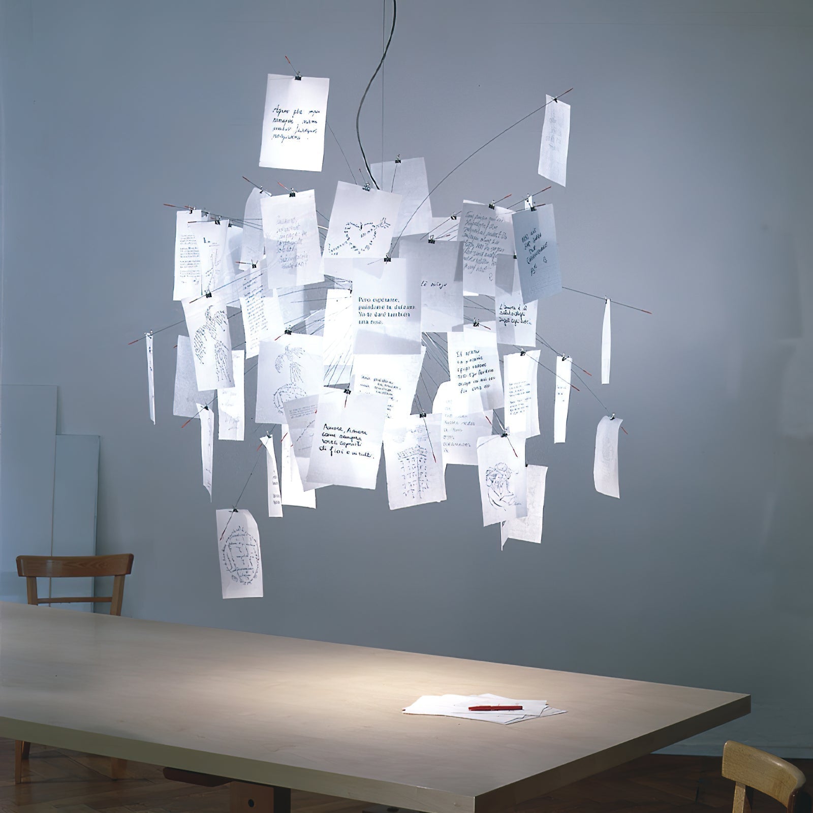Paper Chandelier - Blowlighting