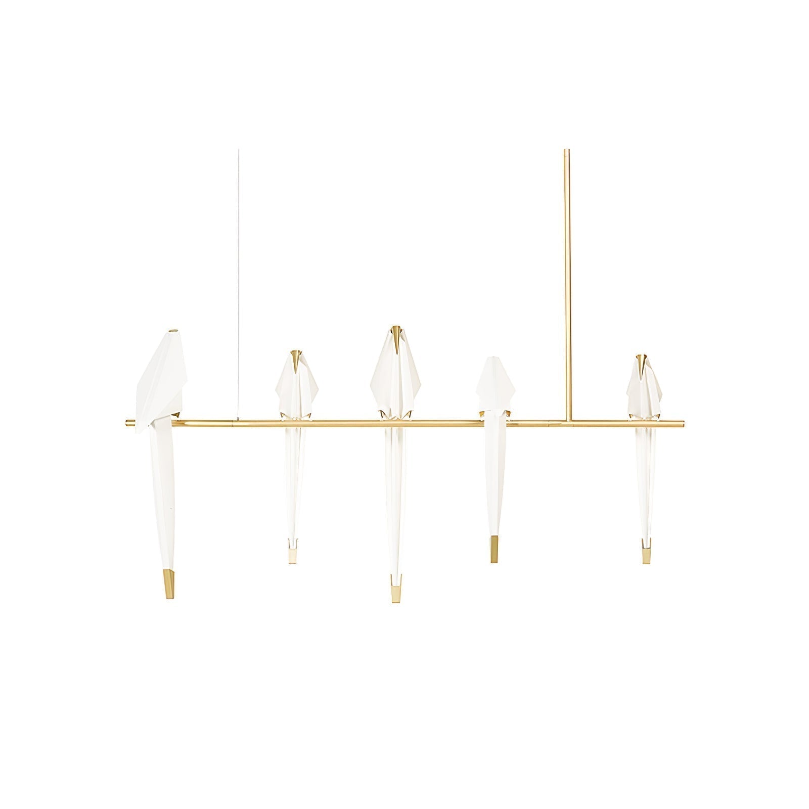Lustra Chandelier Grue en Papier Sculpturale LED - Neutralighting