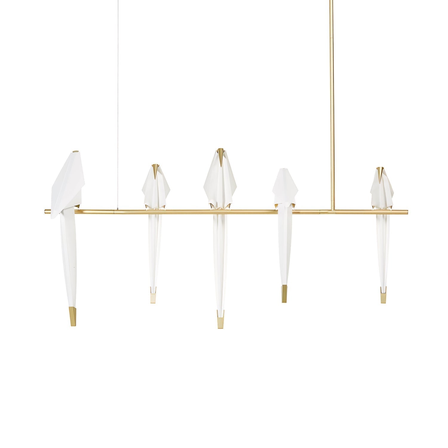 Lustra Chandelier Grue en Papier Sculpturale LED - Neutralighting