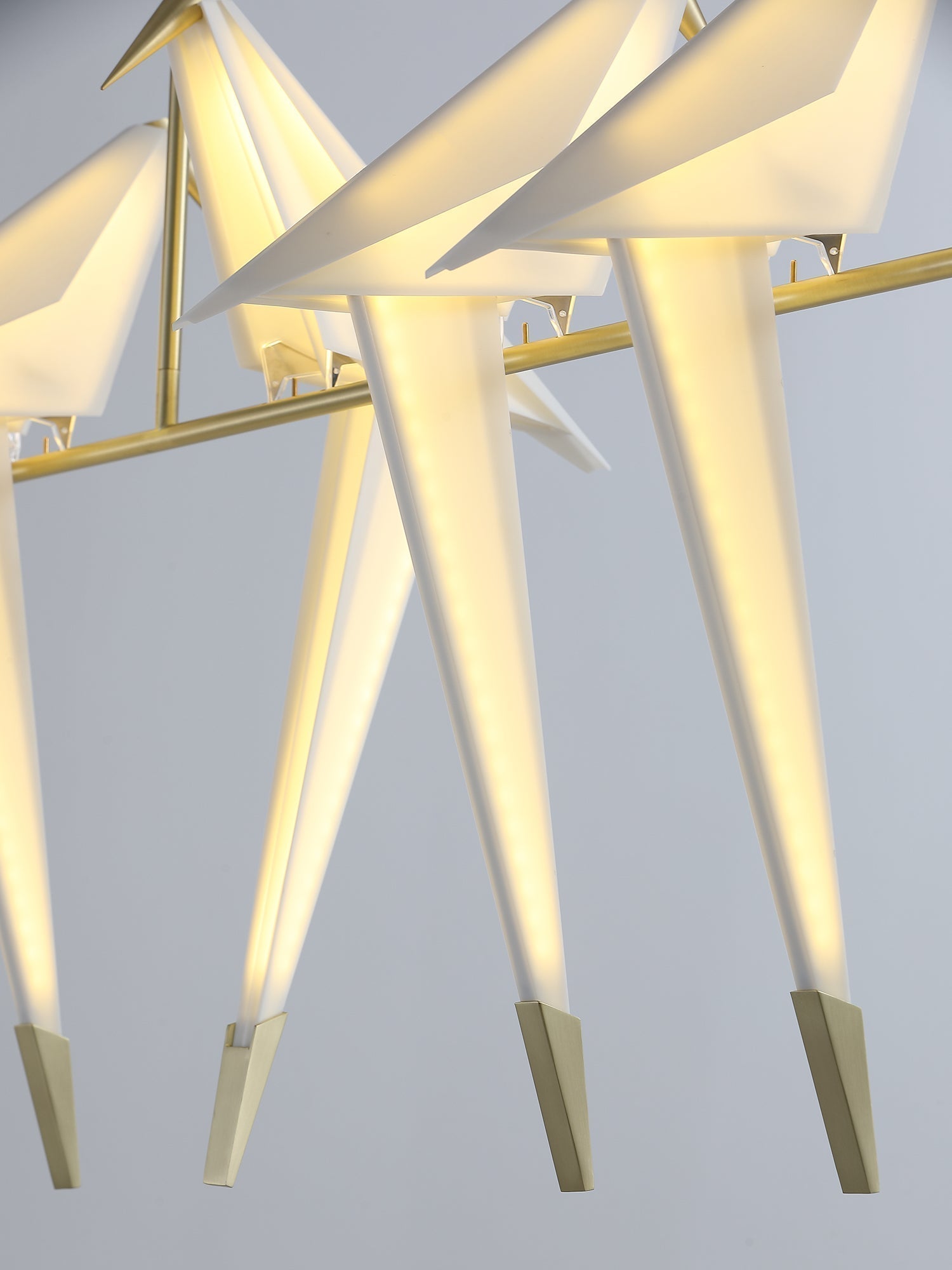 Lustra Chandelier Grue en Papier Sculpturale LED - Neutralighting