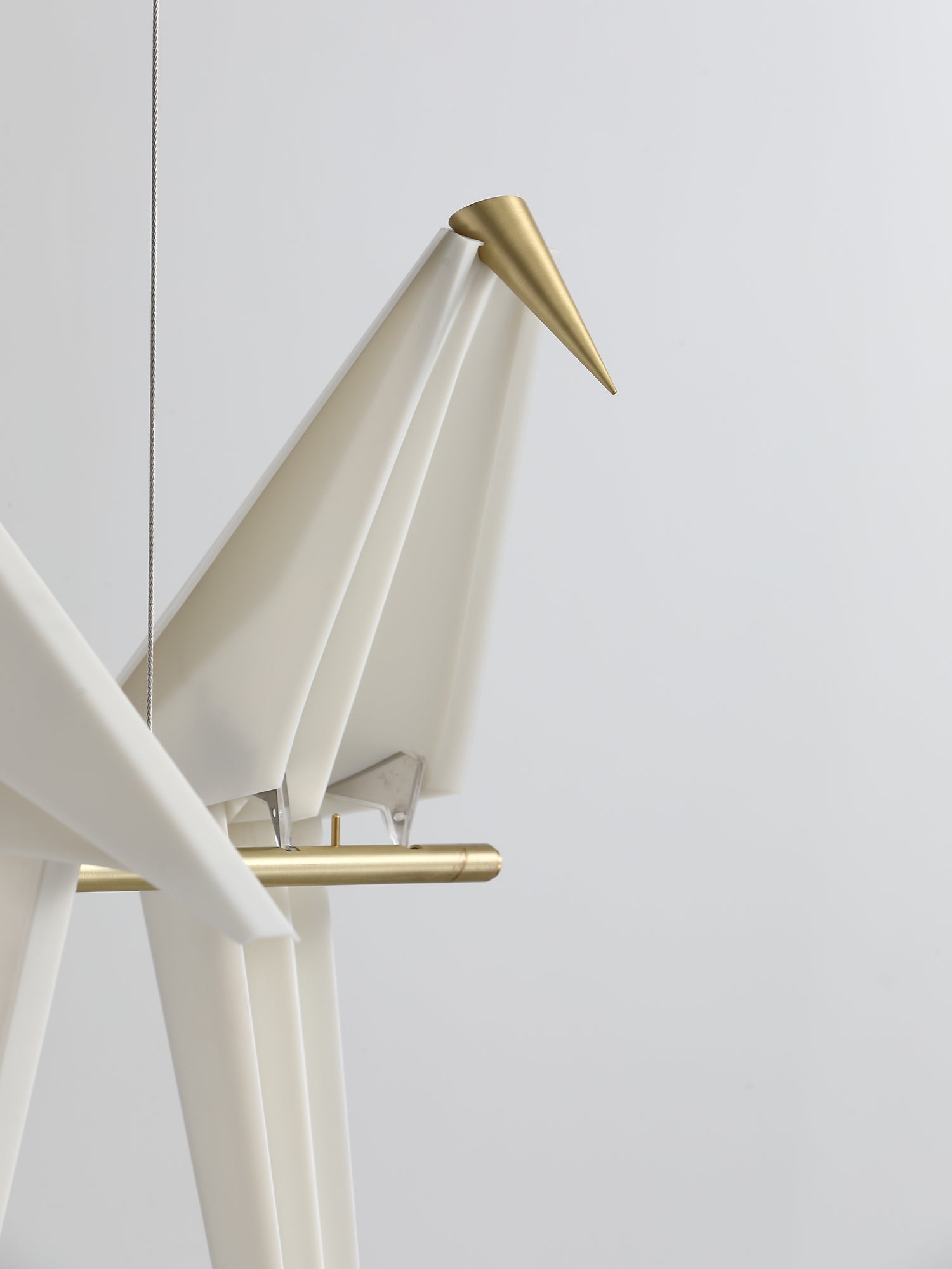 Lustra Chandelier Grue en Papier Sculpturale LED - Neutralighting