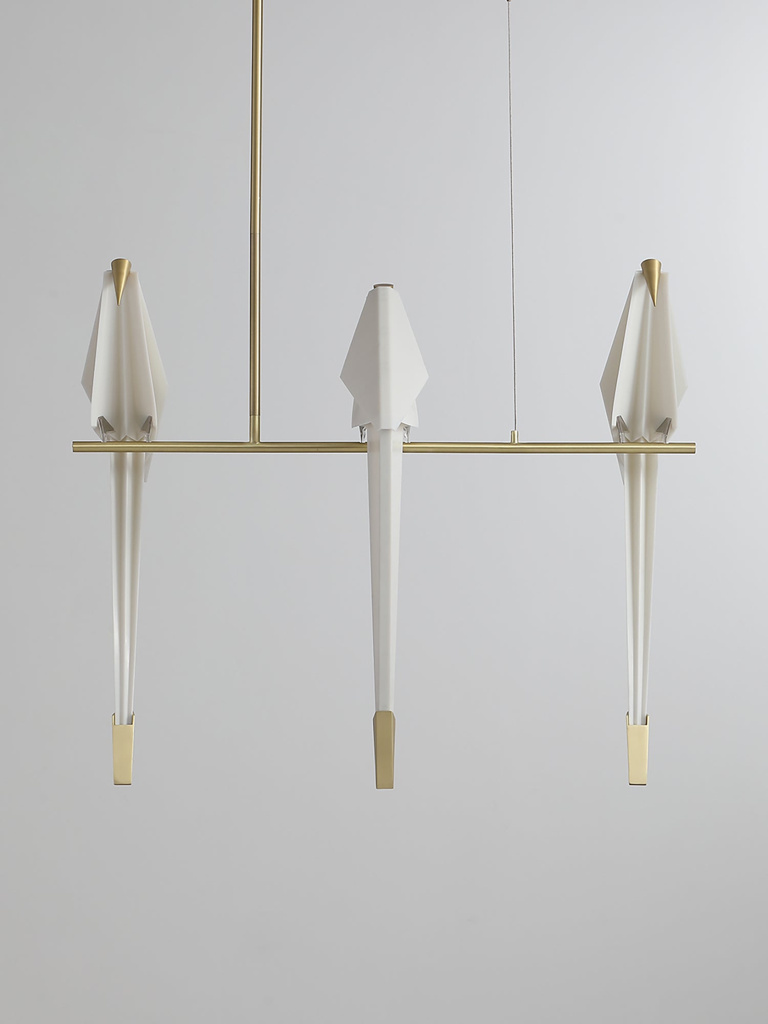 Lustra Chandelier Grue en Papier Sculpturale LED - Neutralighting