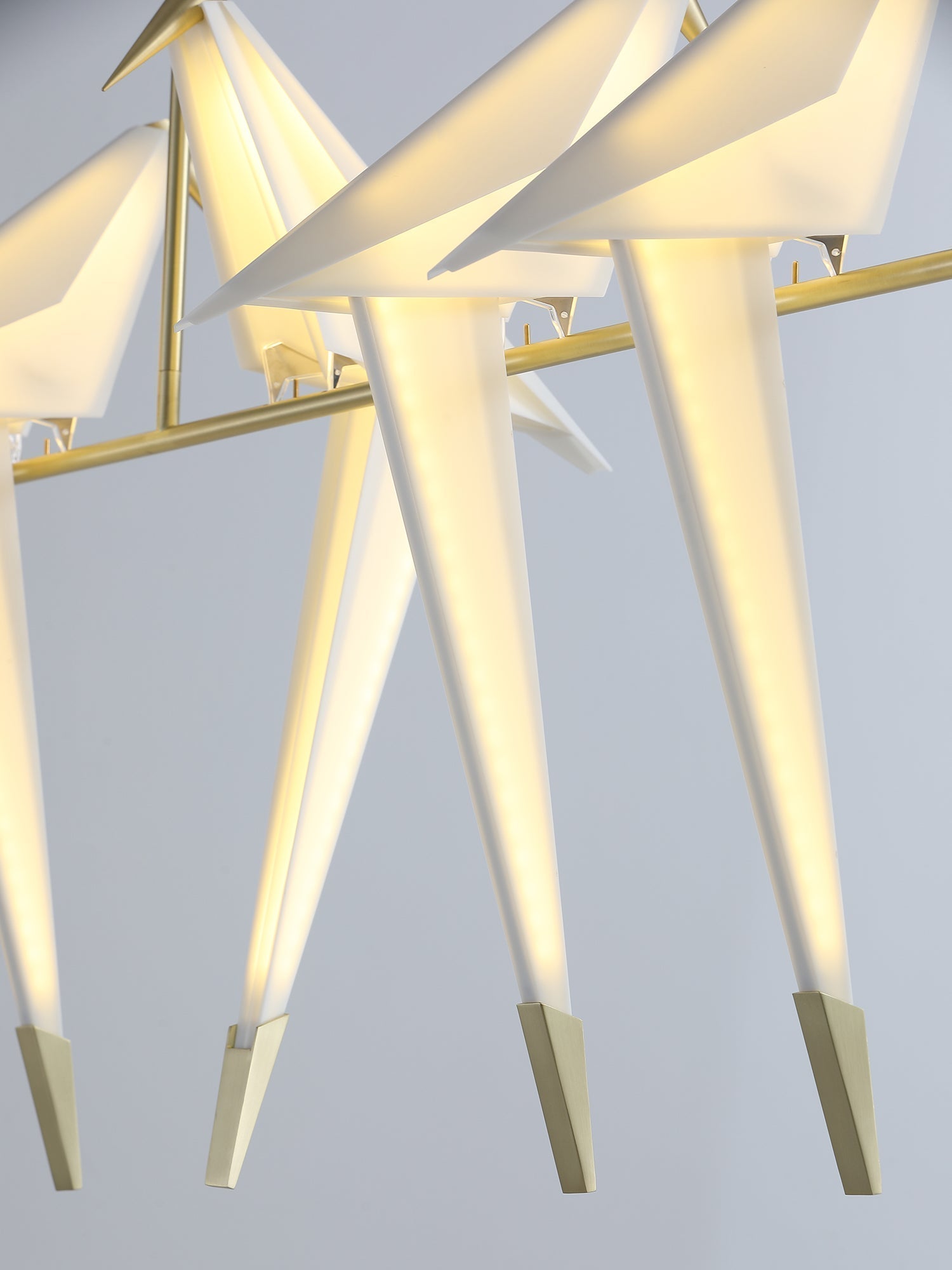 Lustra Chandelier Grue en Papier Sculpturale LED - Neutralighting