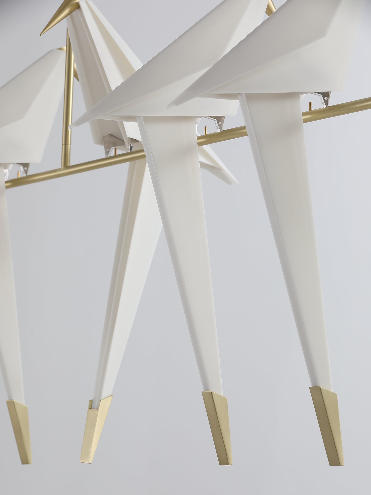 Lustra Chandelier Grue en Papier Sculpturale LED - Neutralighting