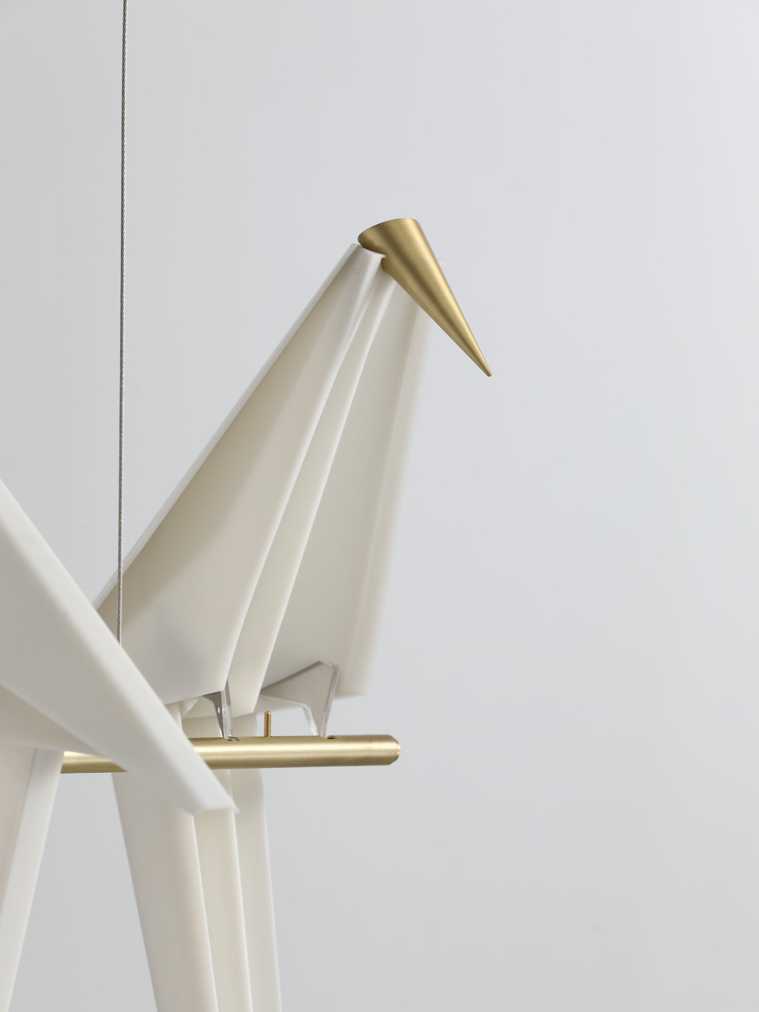 Lustra Chandelier Grue en Papier Sculpturale LED - Neutralighting