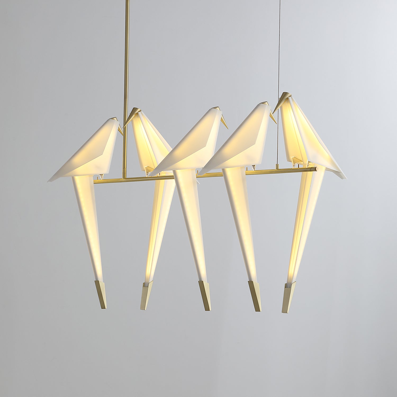 Lustra Chandelier Grue en Papier Sculpturale LED - Neutralighting