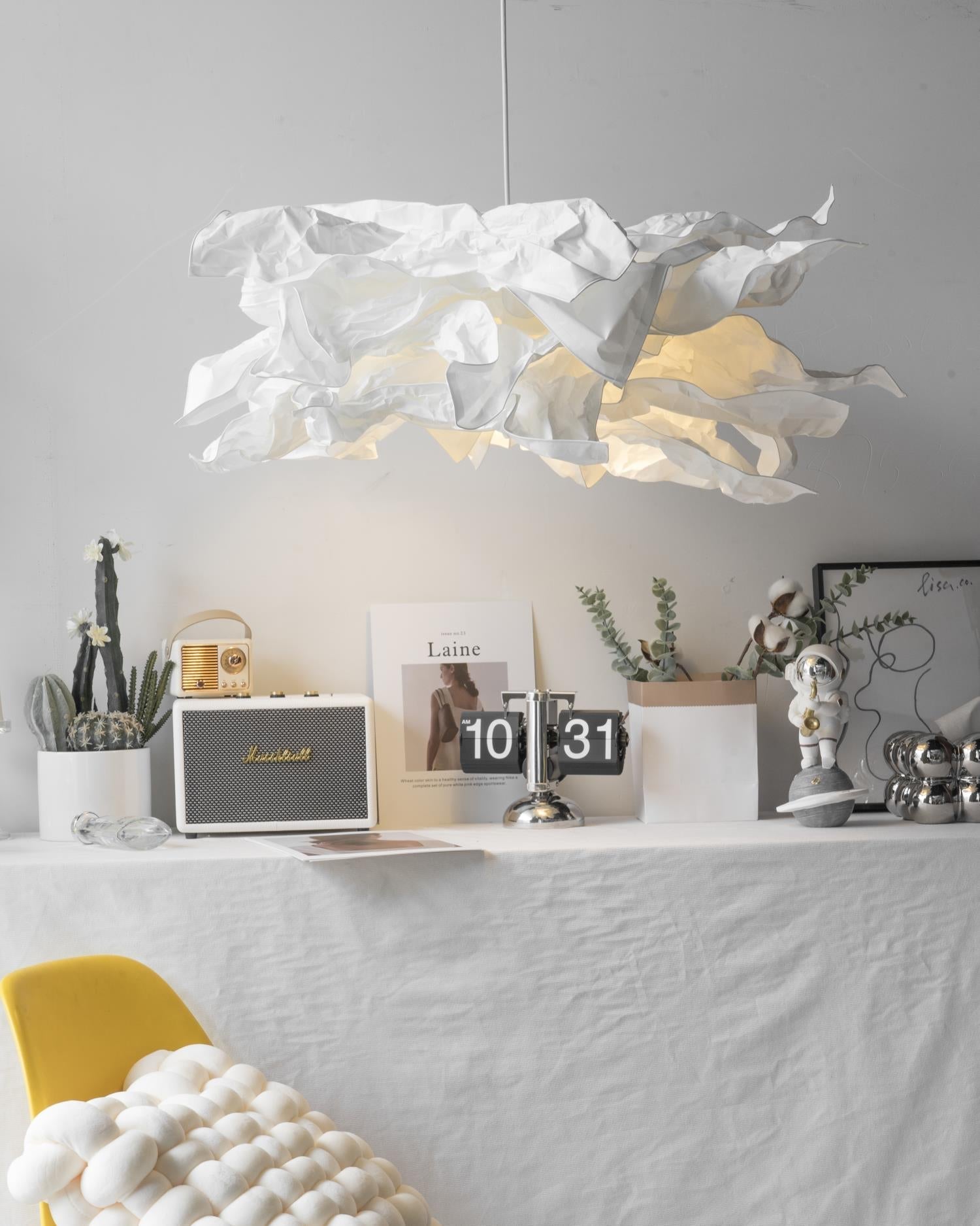 Wren Lampe Pendante Moderne en Papier - Neutralighting