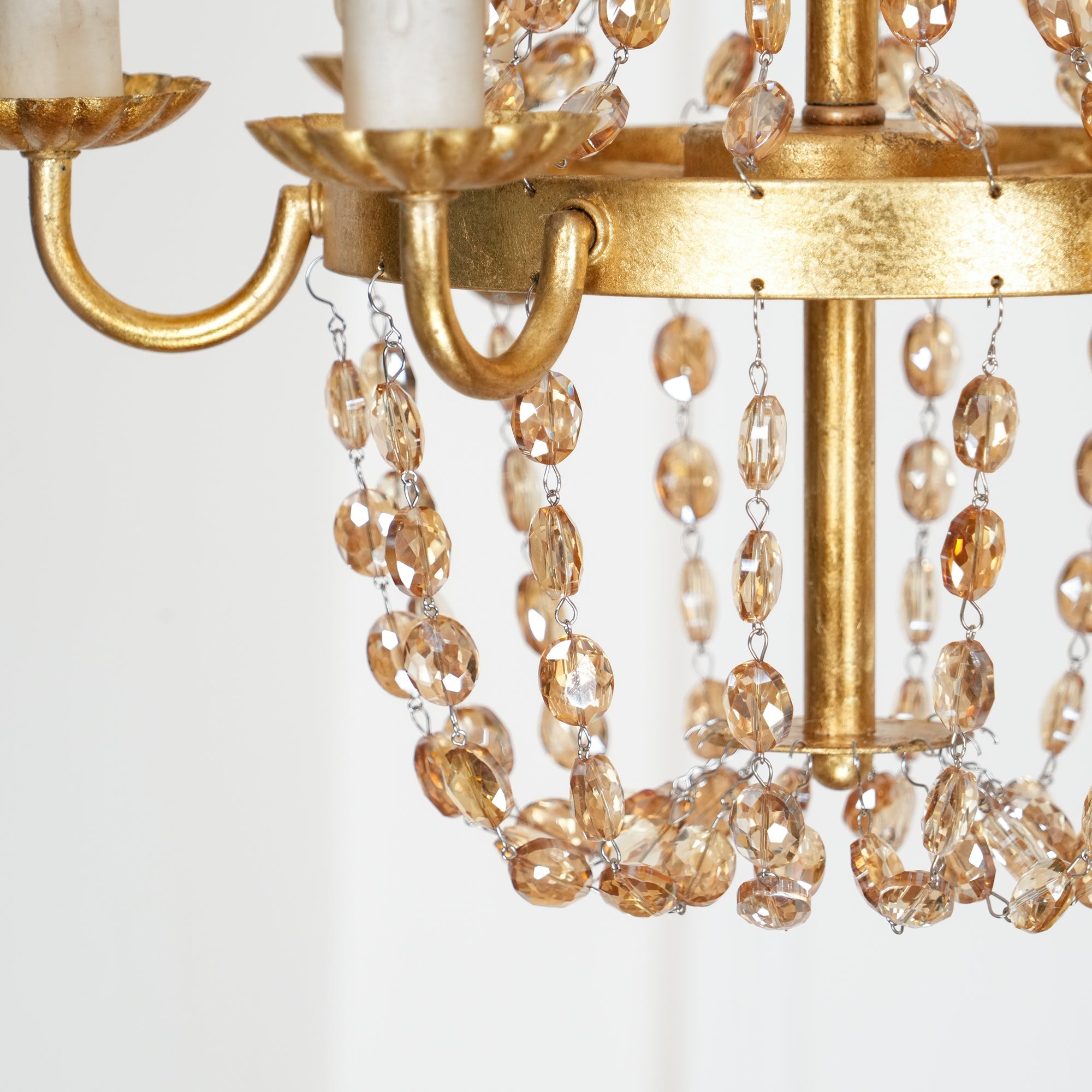 Oraeisra Lustre Cristal Marché Aux Puces Vintage - Neutralighting