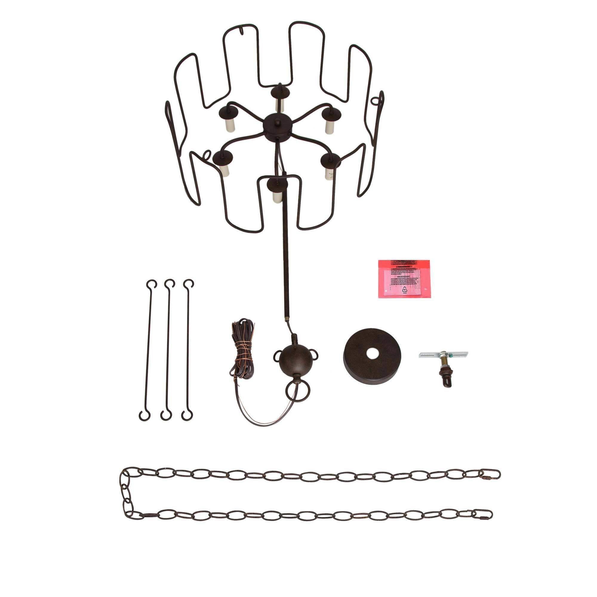 Cocaryra Lustre Métal Industriel Vintage - Neutralighting