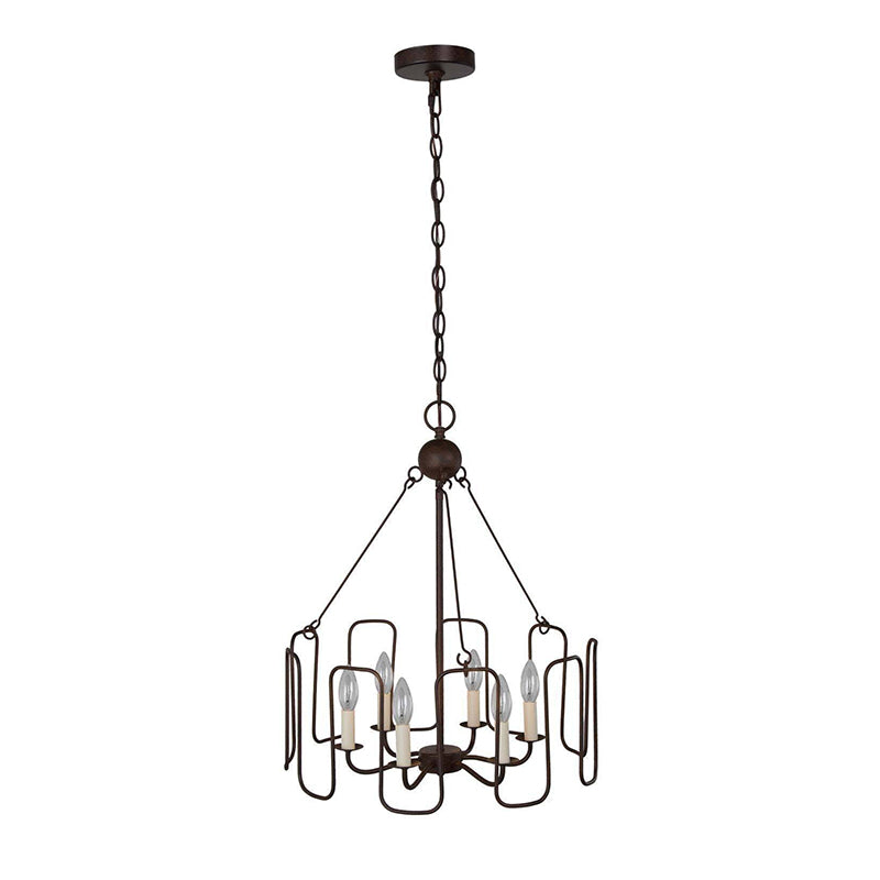 Cocaryra Lustre Métal Industriel Vintage - Neutralighting