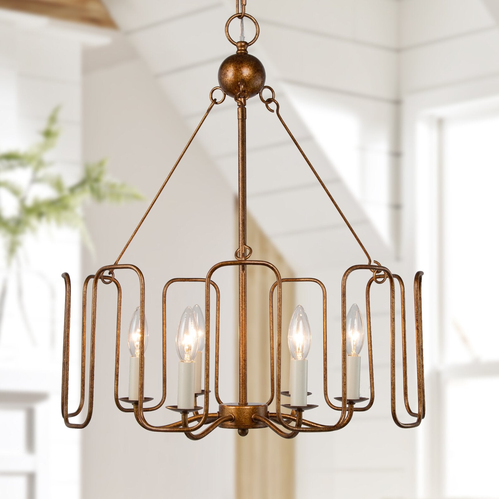 Cocaryra Lustre Métal Industriel Vintage - Neutralighting