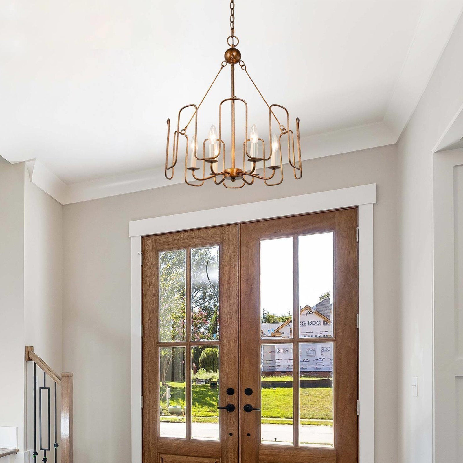 Cocaryra Lustre Métal Industriel Vintage - Neutralighting