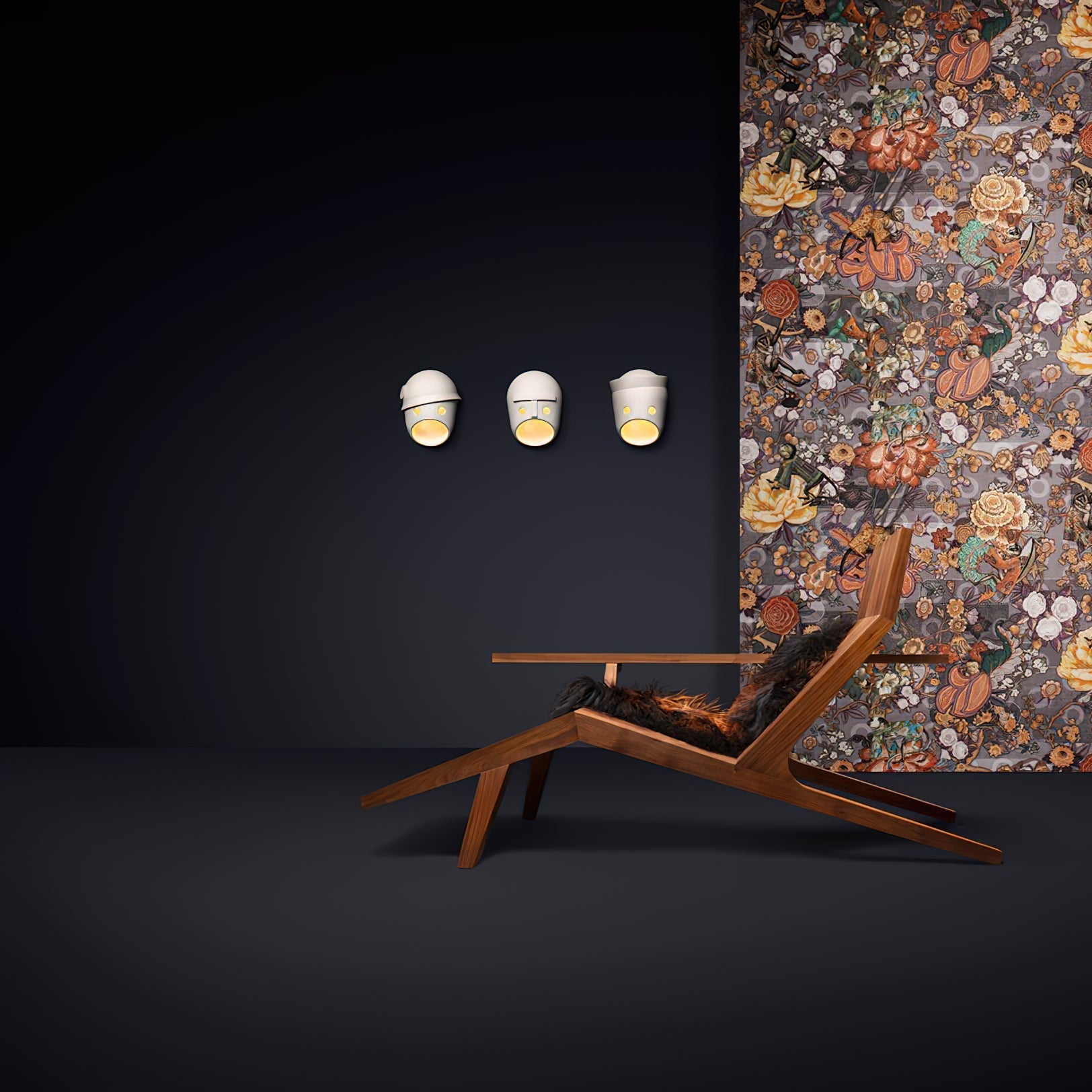 Elvynira Applique Murale Résine Créativité Individuelle Fête - Neutralighting