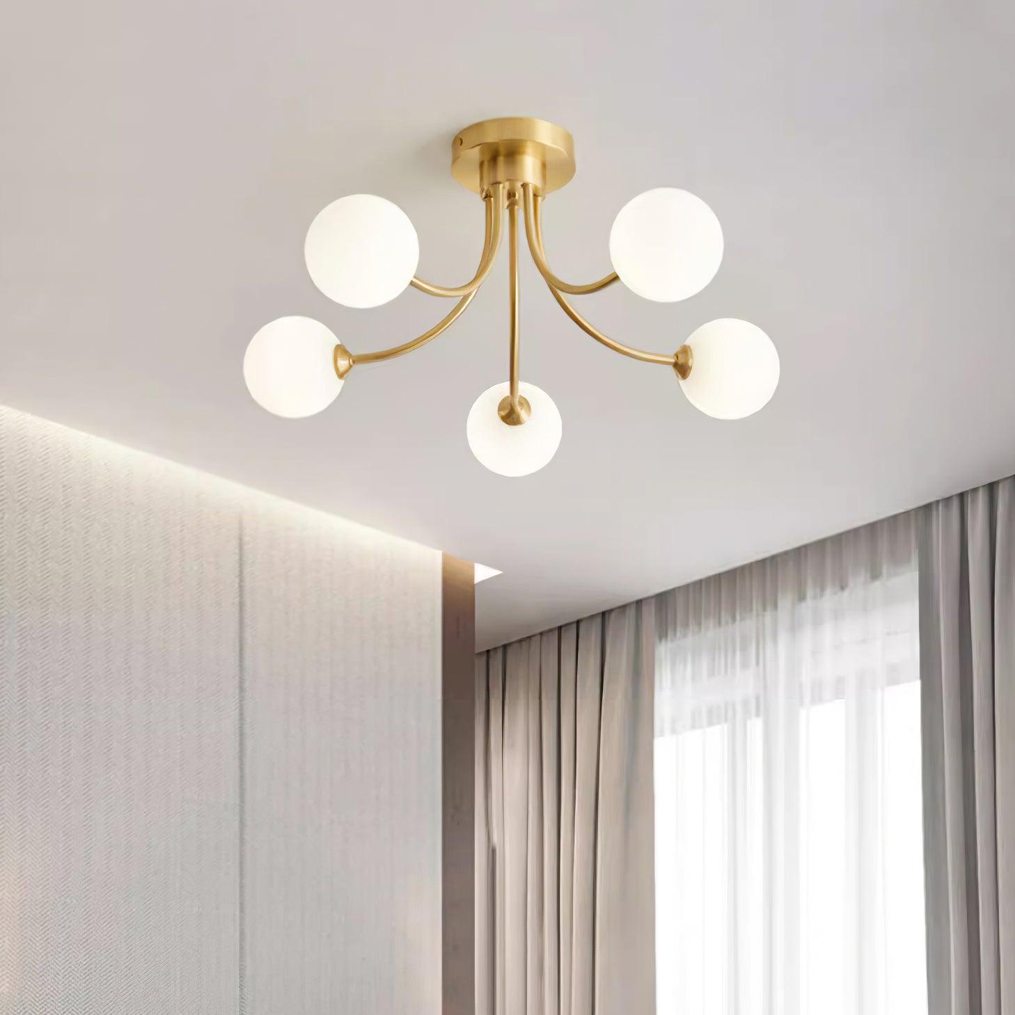Arvo Plafonnier Moderne Élégant en Laiton - Neutralighting
