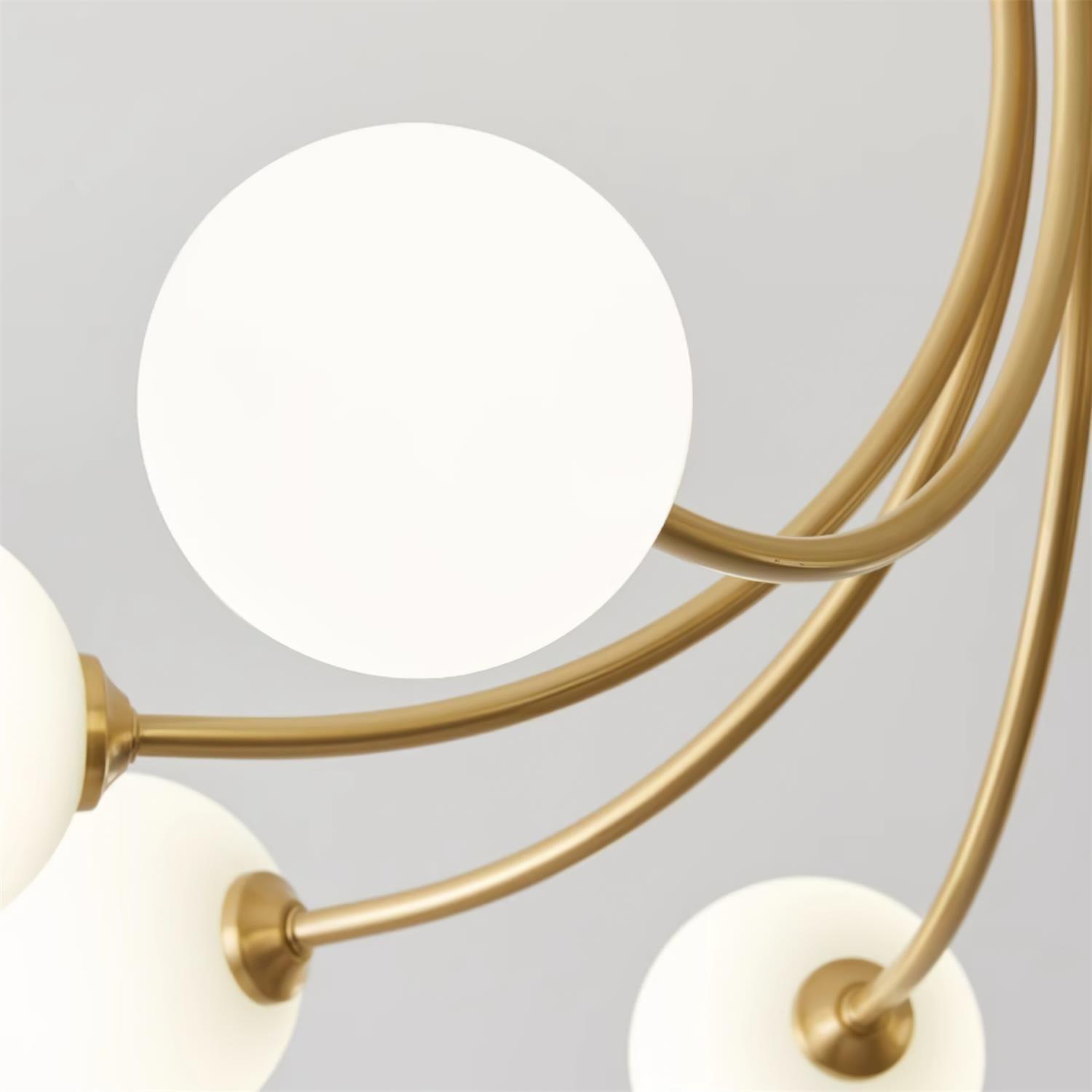 Arvo Plafonnier Moderne Élégant en Laiton - Neutralighting