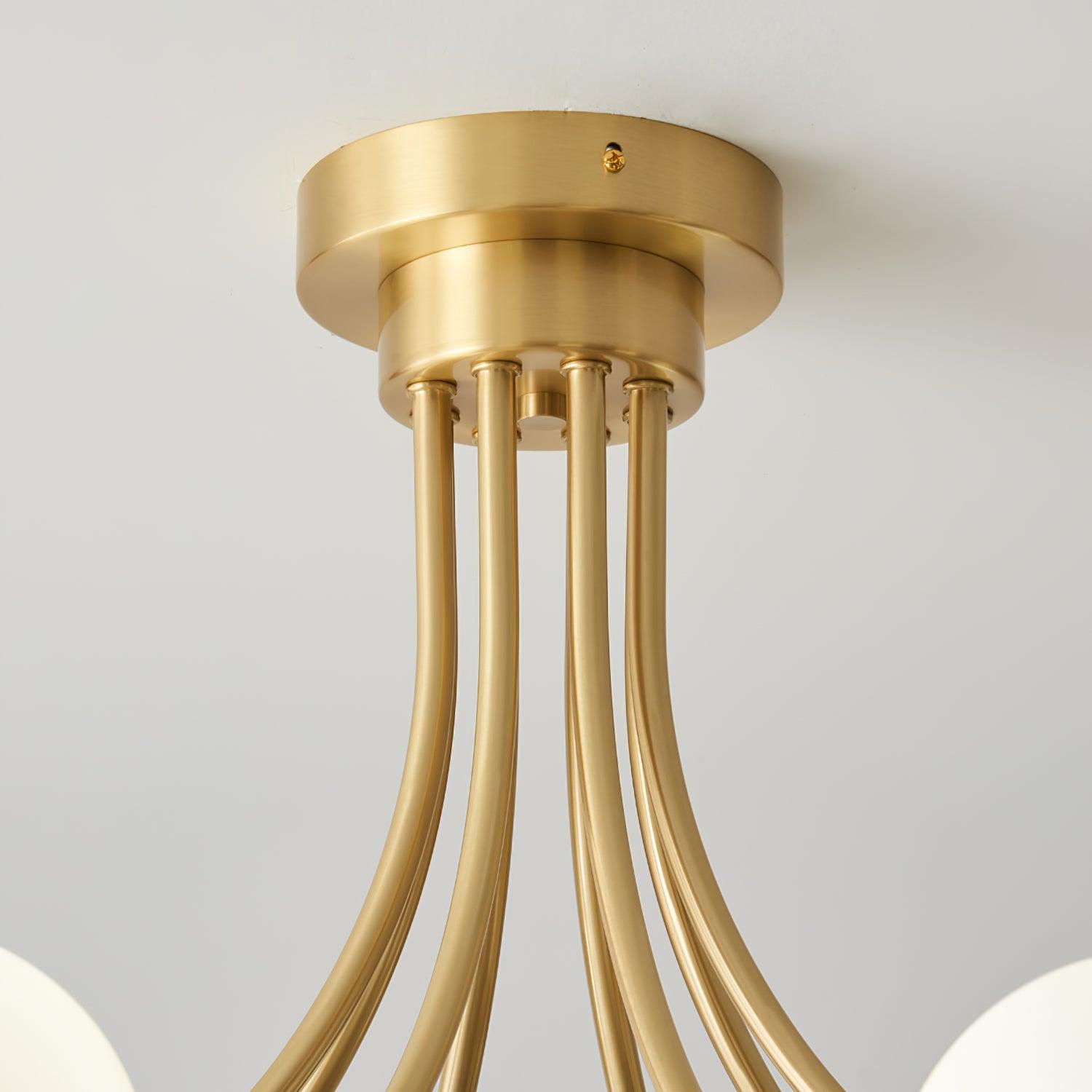 Arvo Plafonnier Moderne Élégant en Laiton - Neutralighting