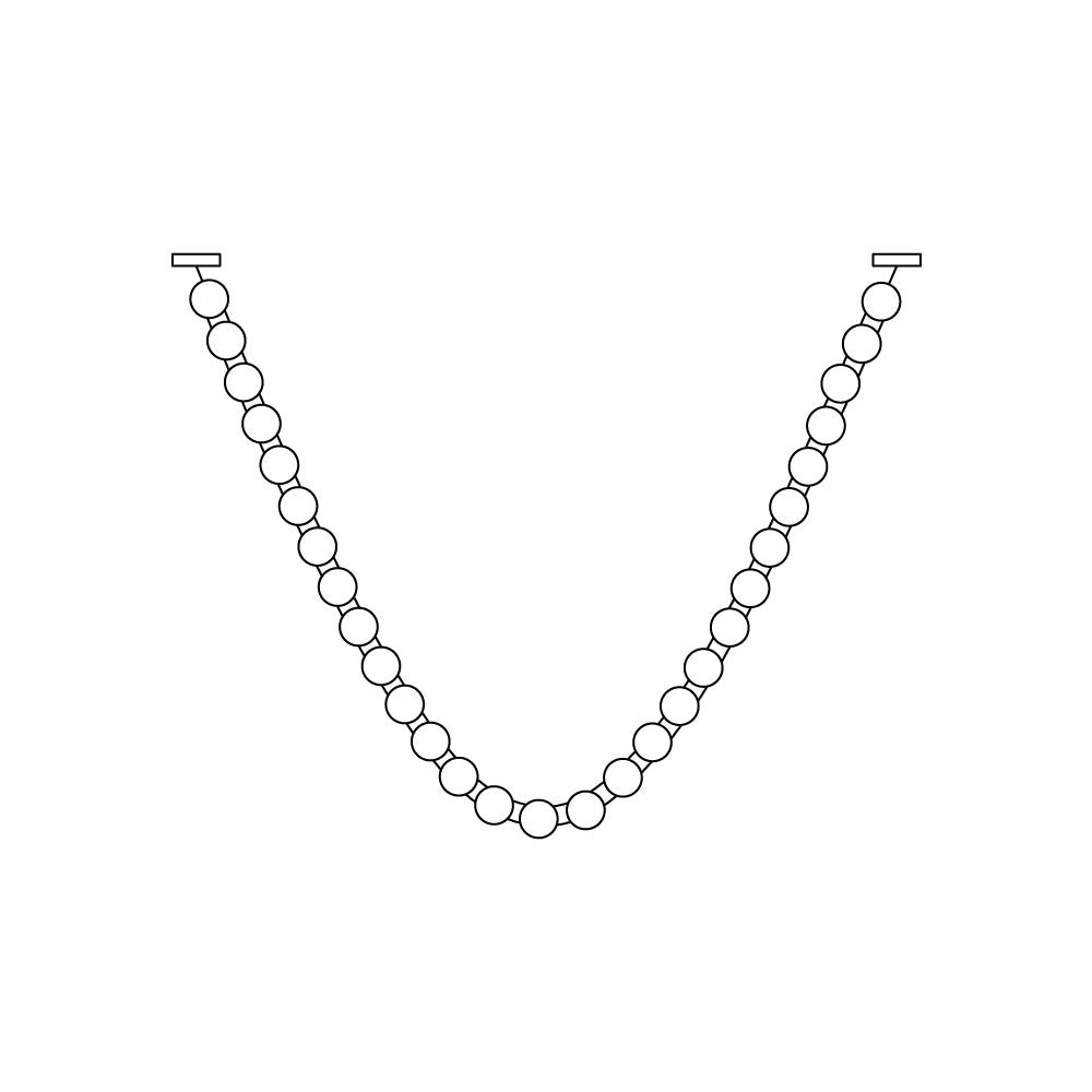 Icarara Lustre Verre Collier De Perles Moderne - Neutralighting