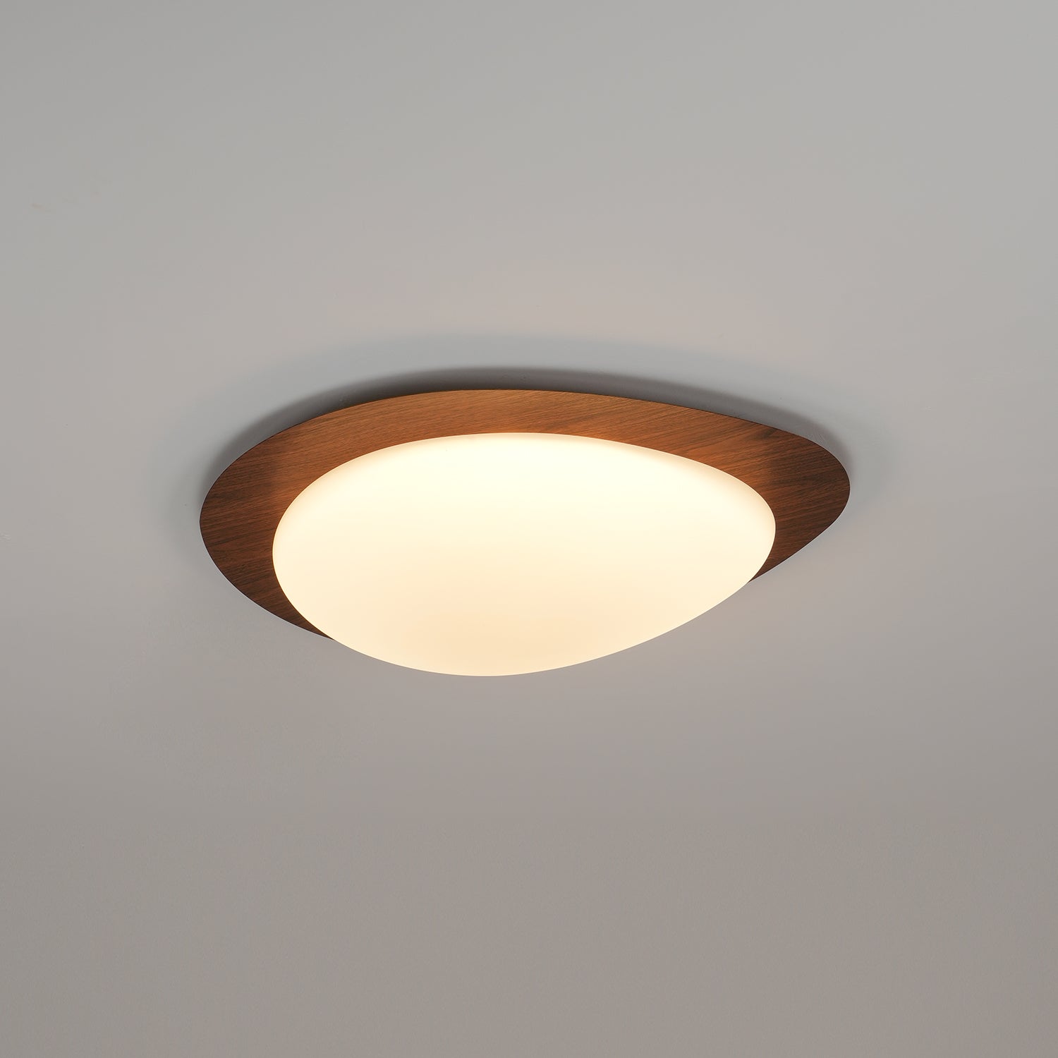 Quisti Plafonnier Galet Design Moderne Bois